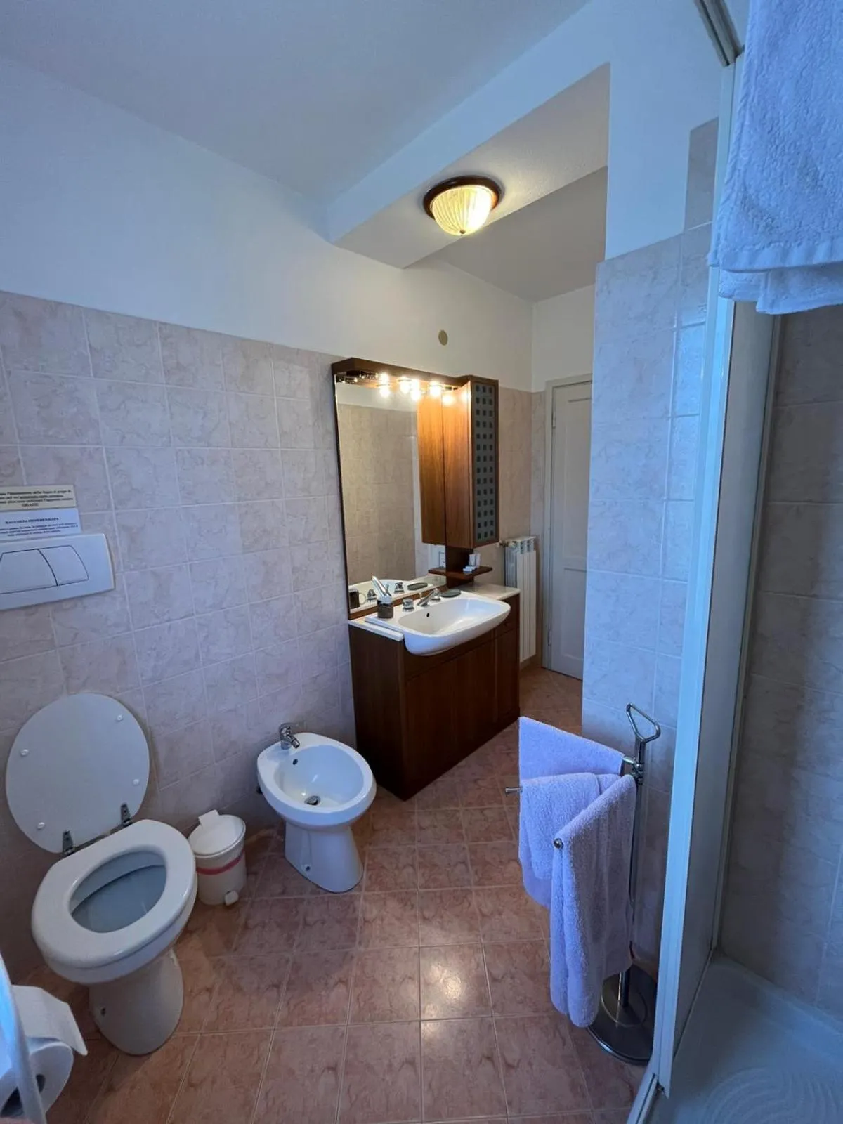 Bathroom in Agriturismo La Carlina