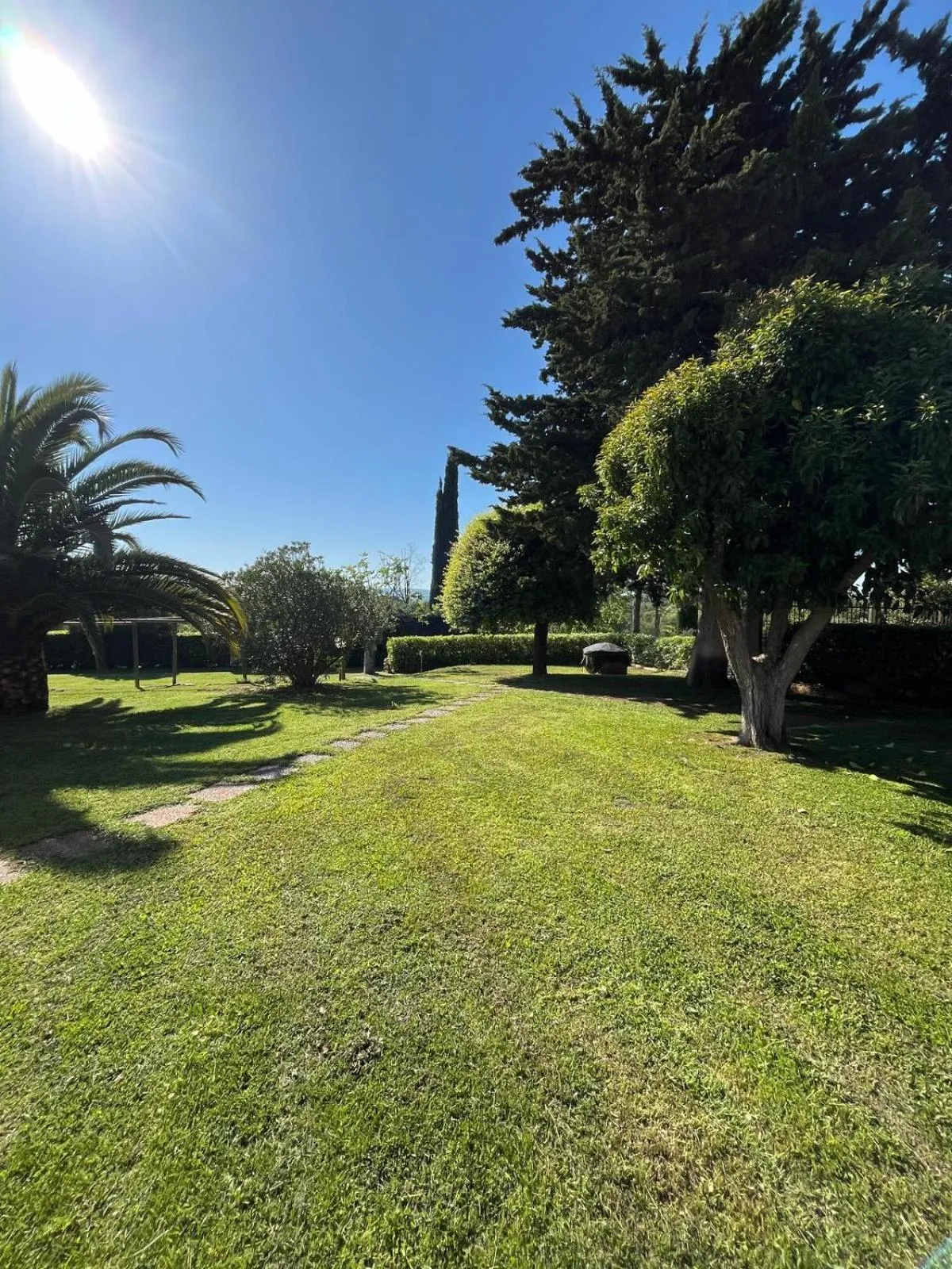 Garden view in Agriturismo La Carlina