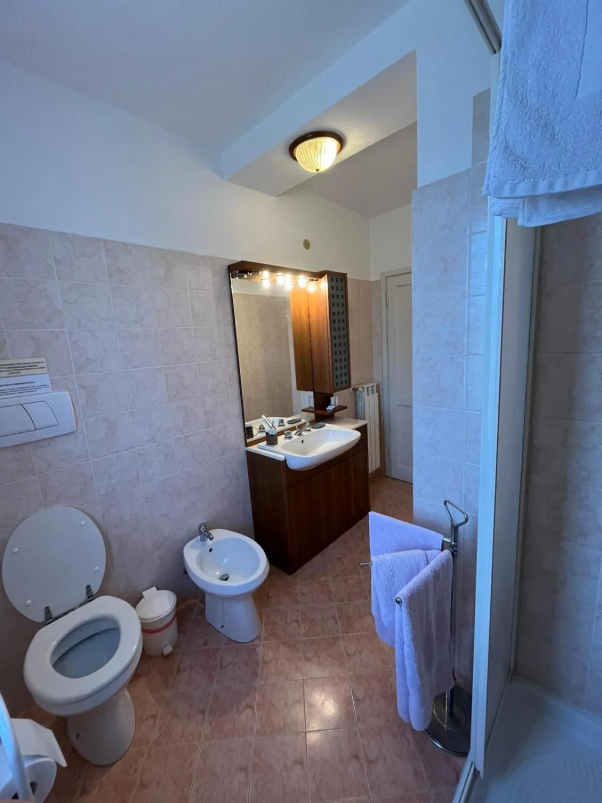 Bathroom in Agriturismo La Carlina