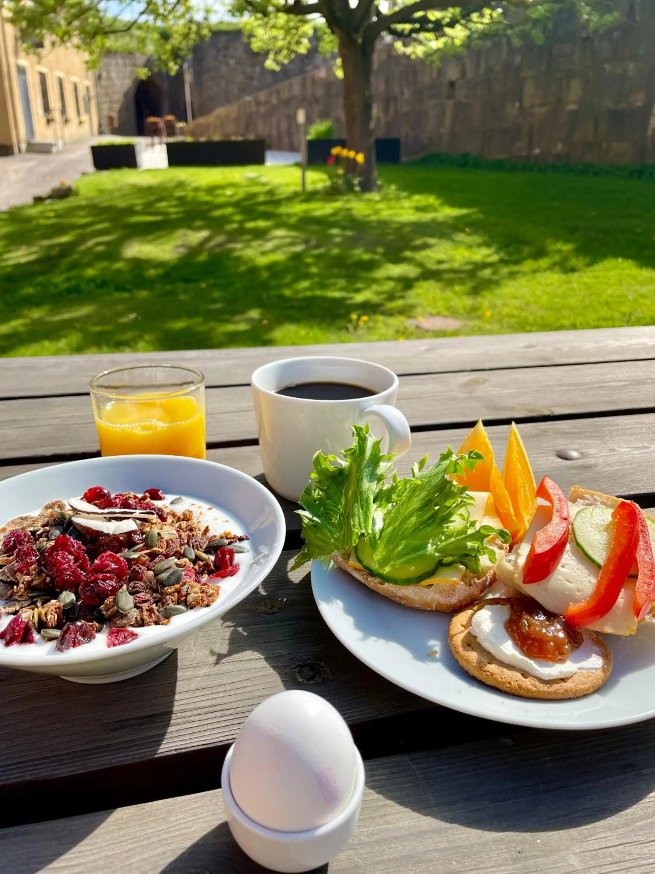 Garden in Fästningens