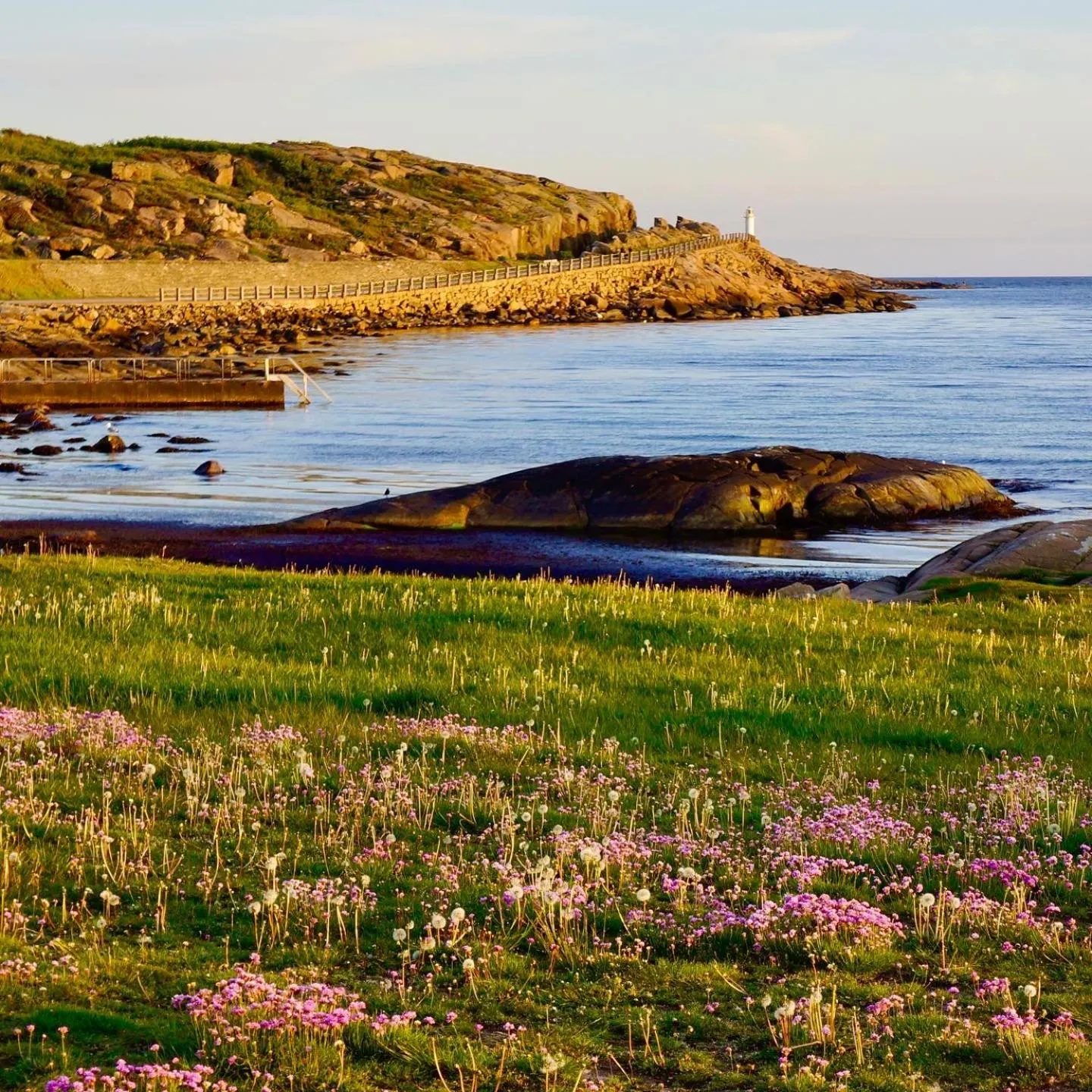 Beach in Fästningens