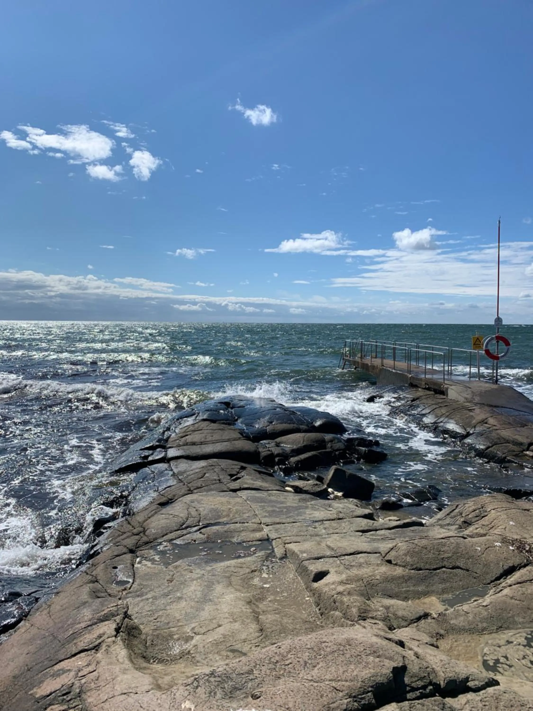 Beach in Fästningens