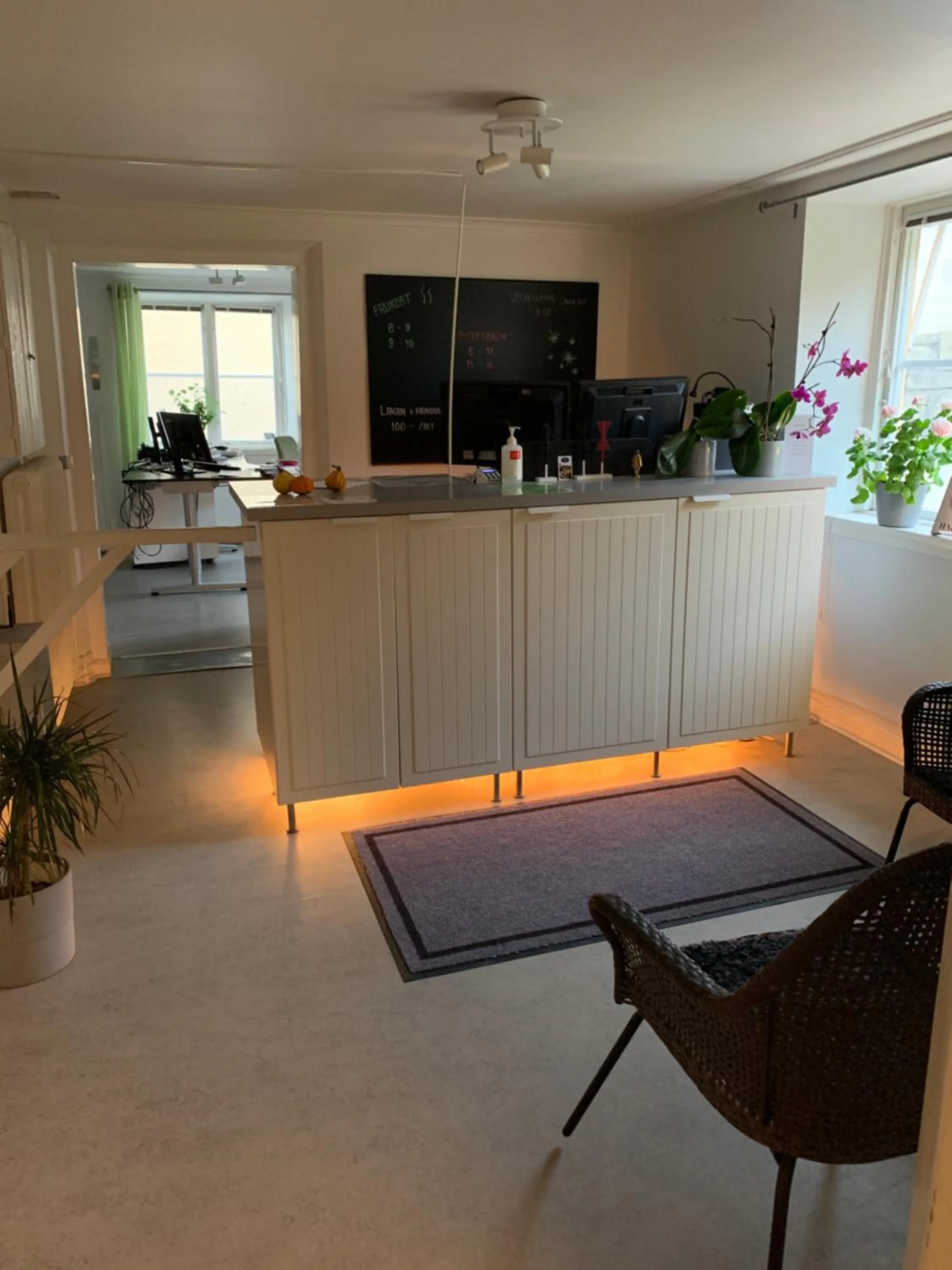 Lobby or reception in Fästningens