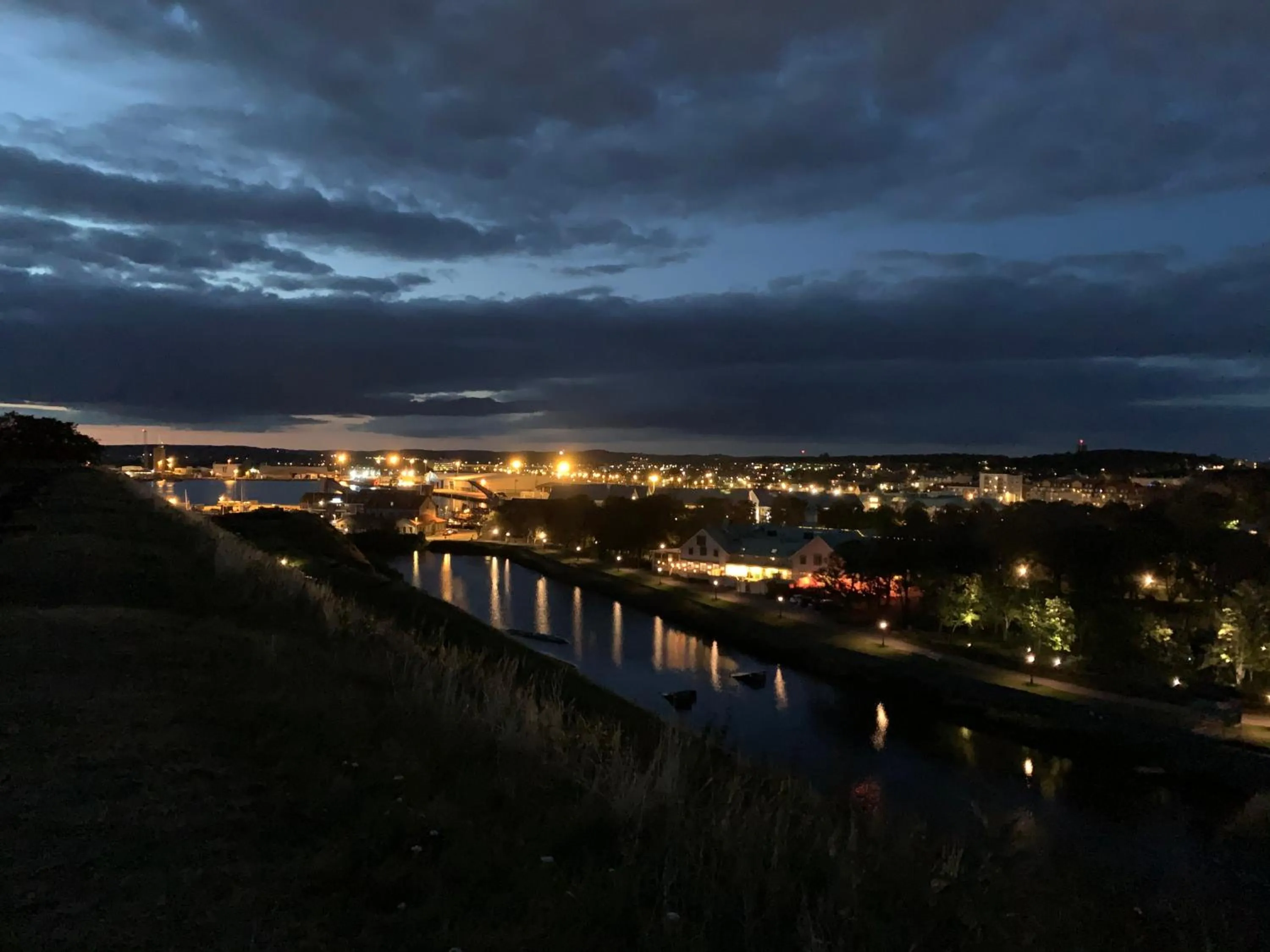 City view in Fästningens