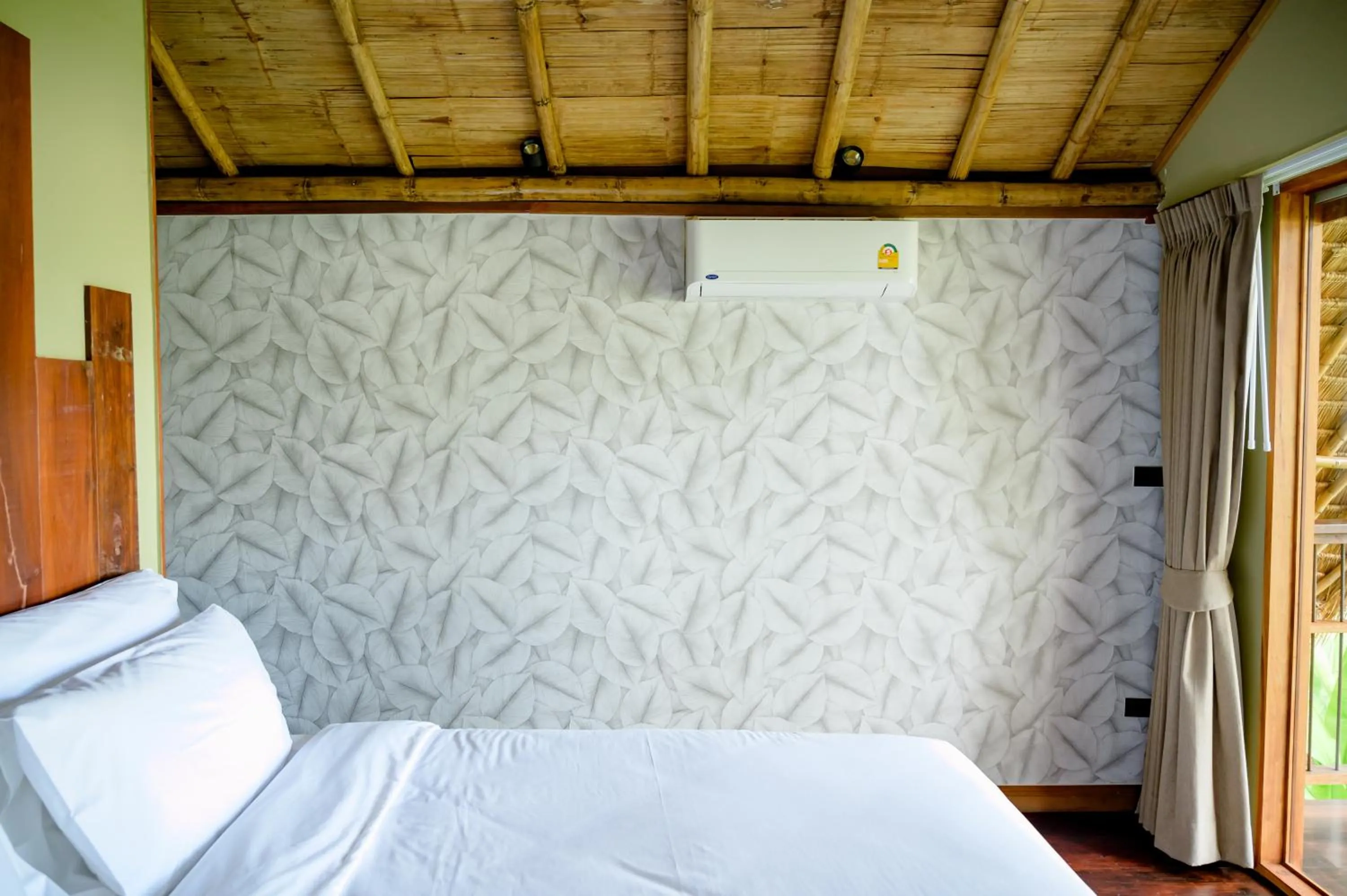 Bed in Earth Elements Eco Resort