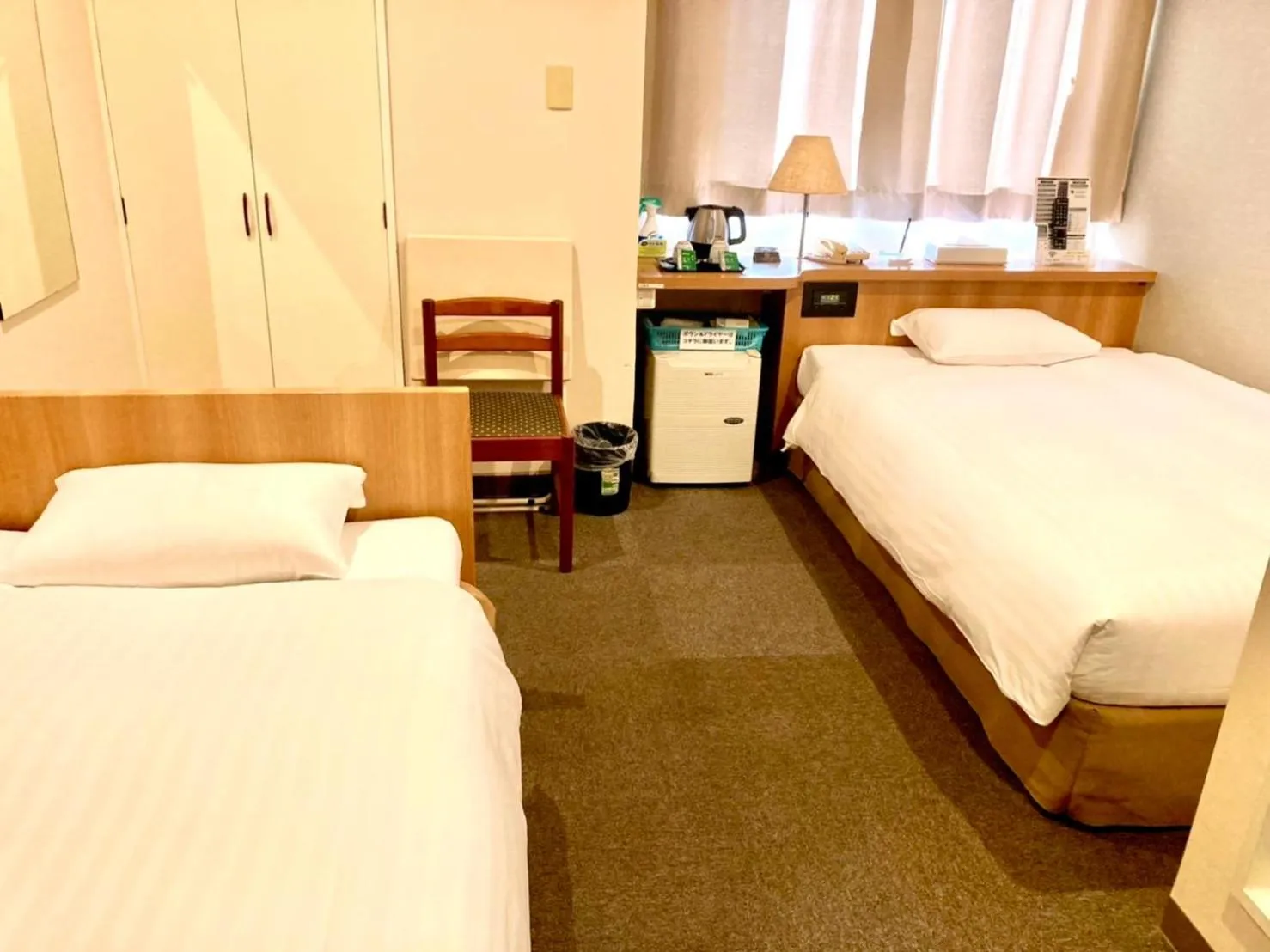 Photo of the whole room, Bed in YOU STYLE HOTEL MATE 鹿児島 天文館
