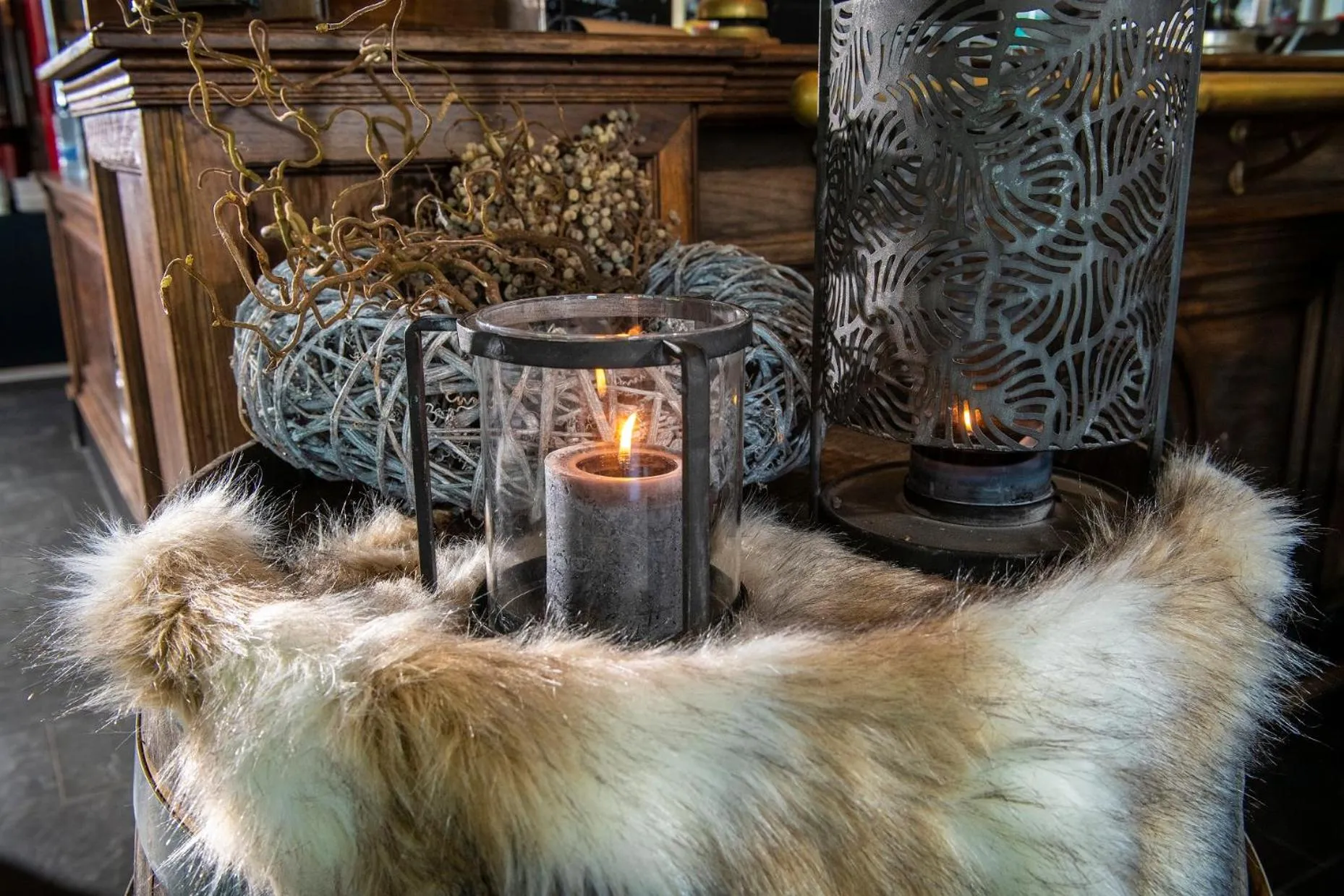 Decorative detail in Hotel Bergrust