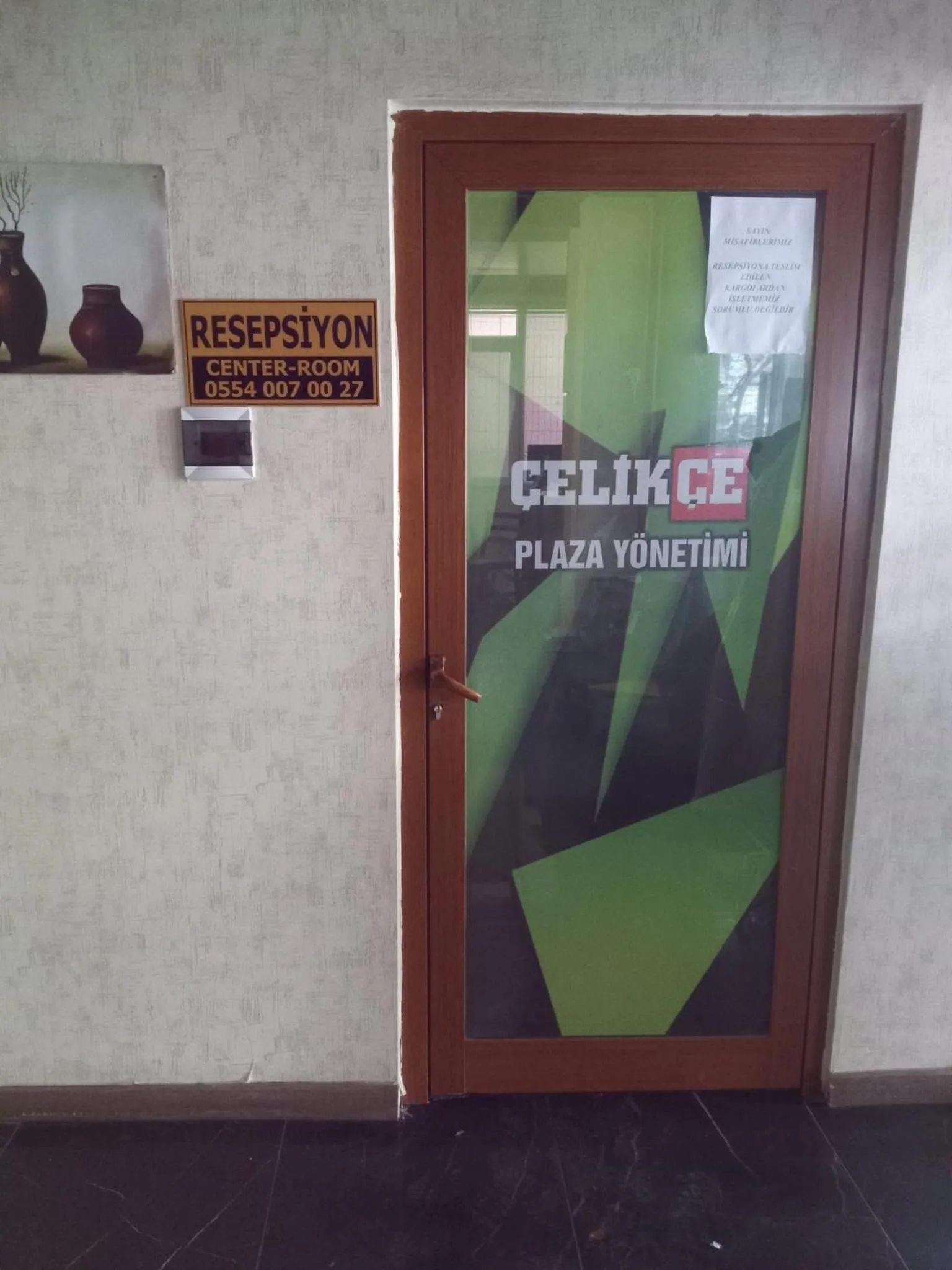 Lobby or reception in Center Room Otel