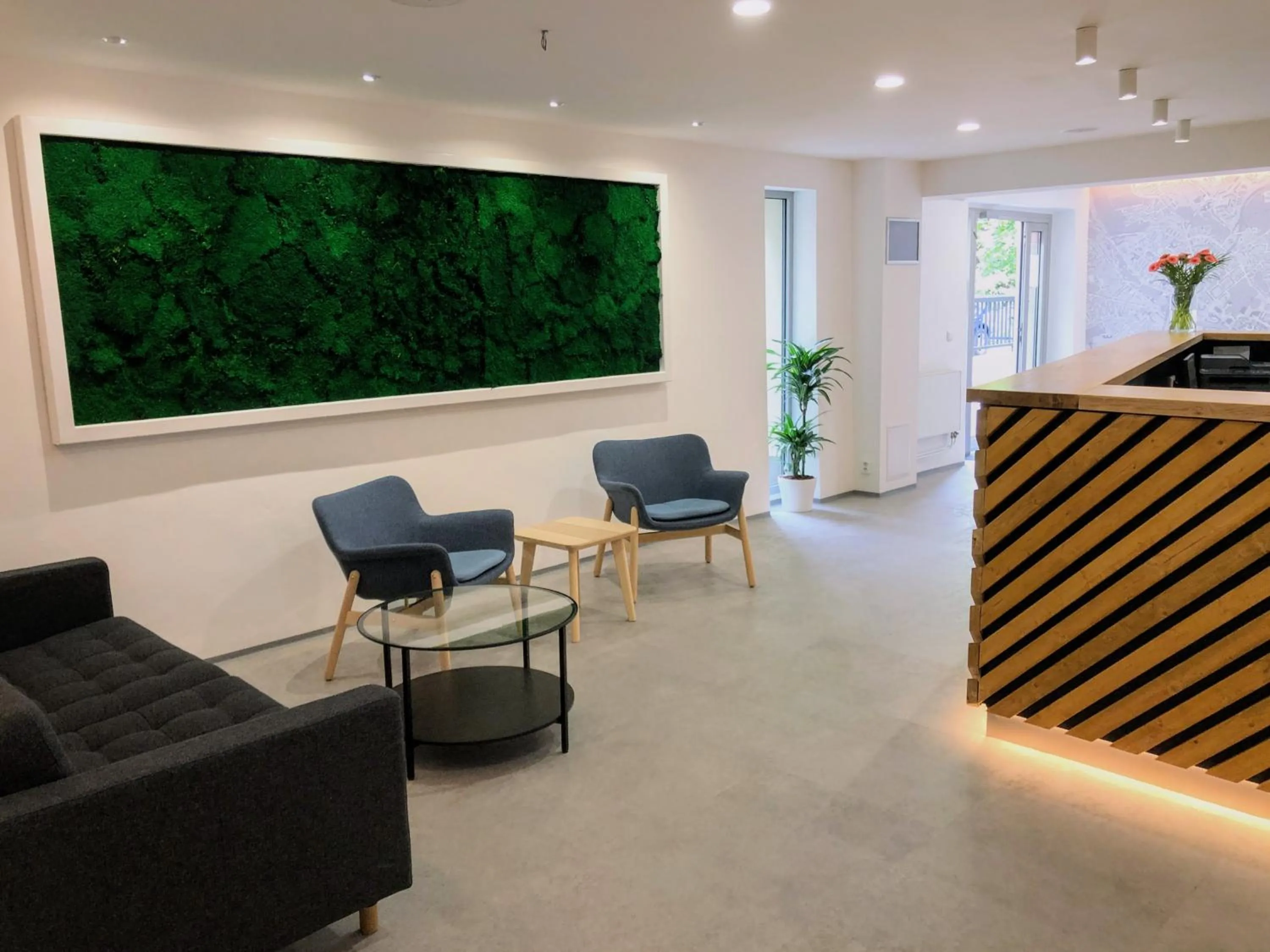 Lobby or reception in Hotel Bobr