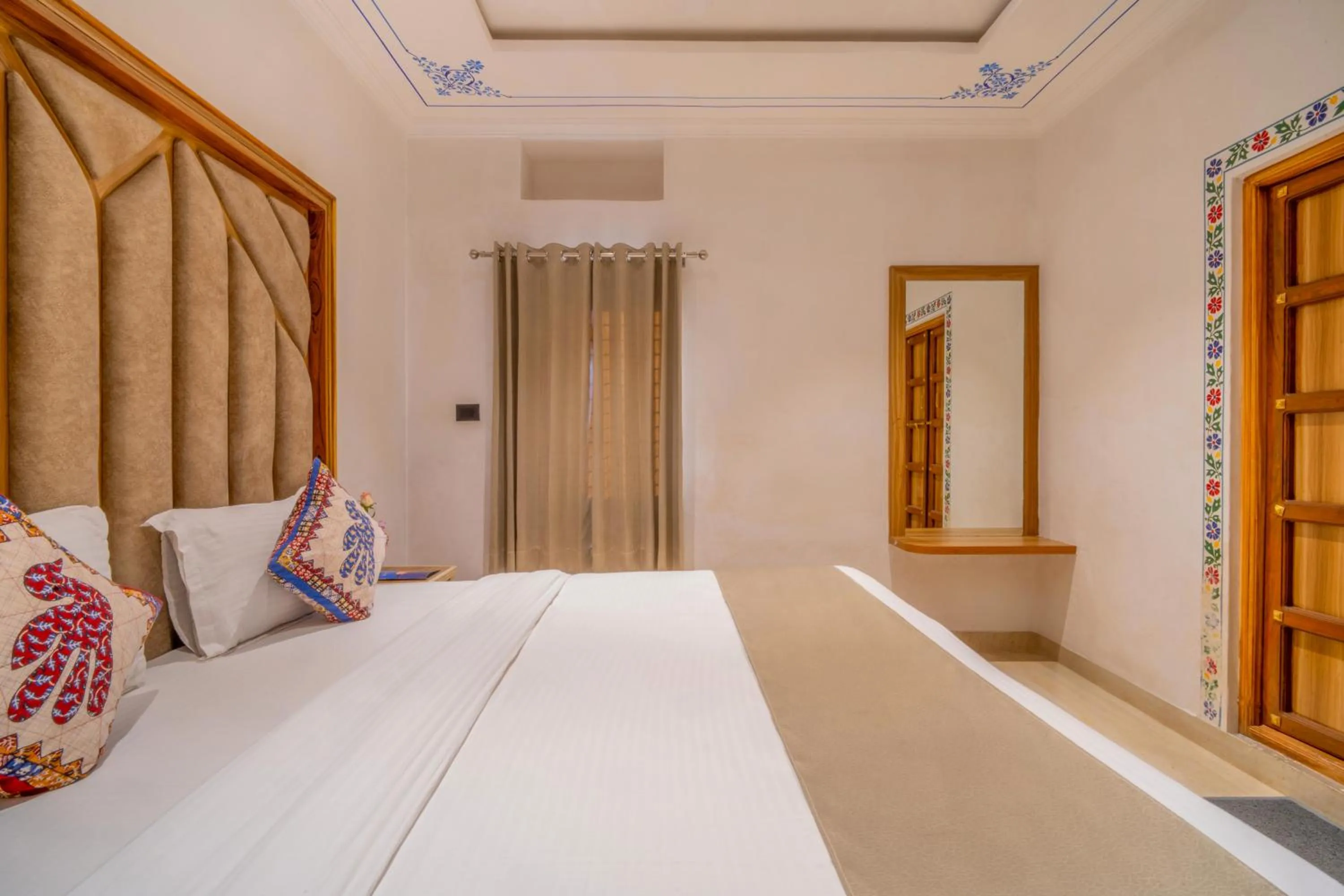 Bedroom, Bed in Amoraya Udaipur