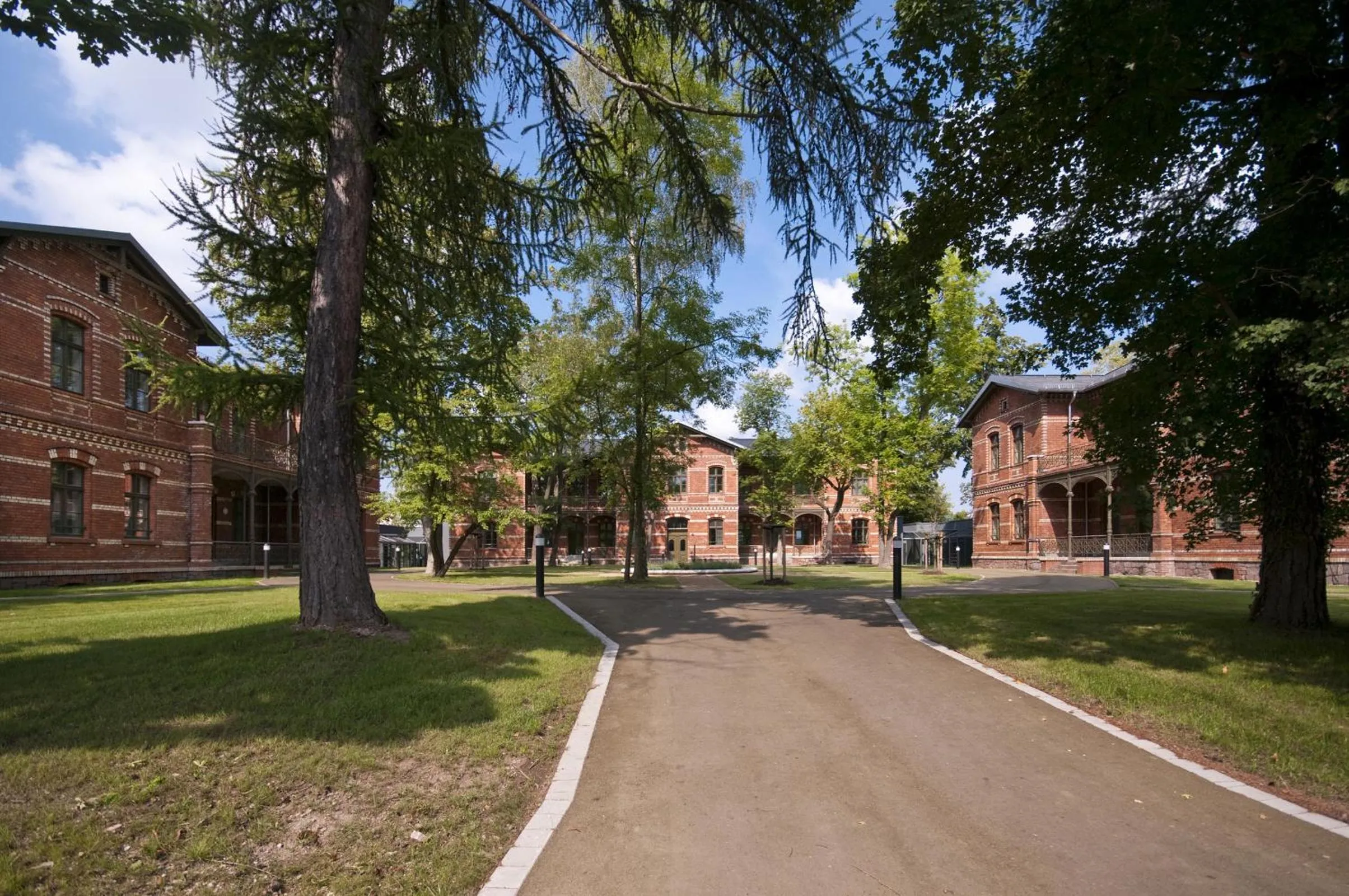Facade/entrance in Boardinghaus Weinberg Campus