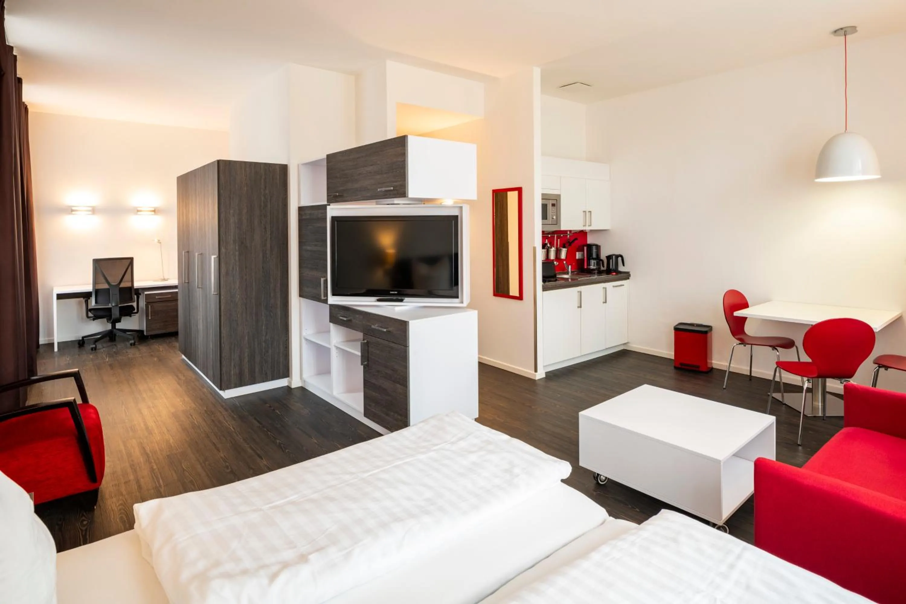 Kitchen or kitchenette in Boardinghaus Weinberg Campus