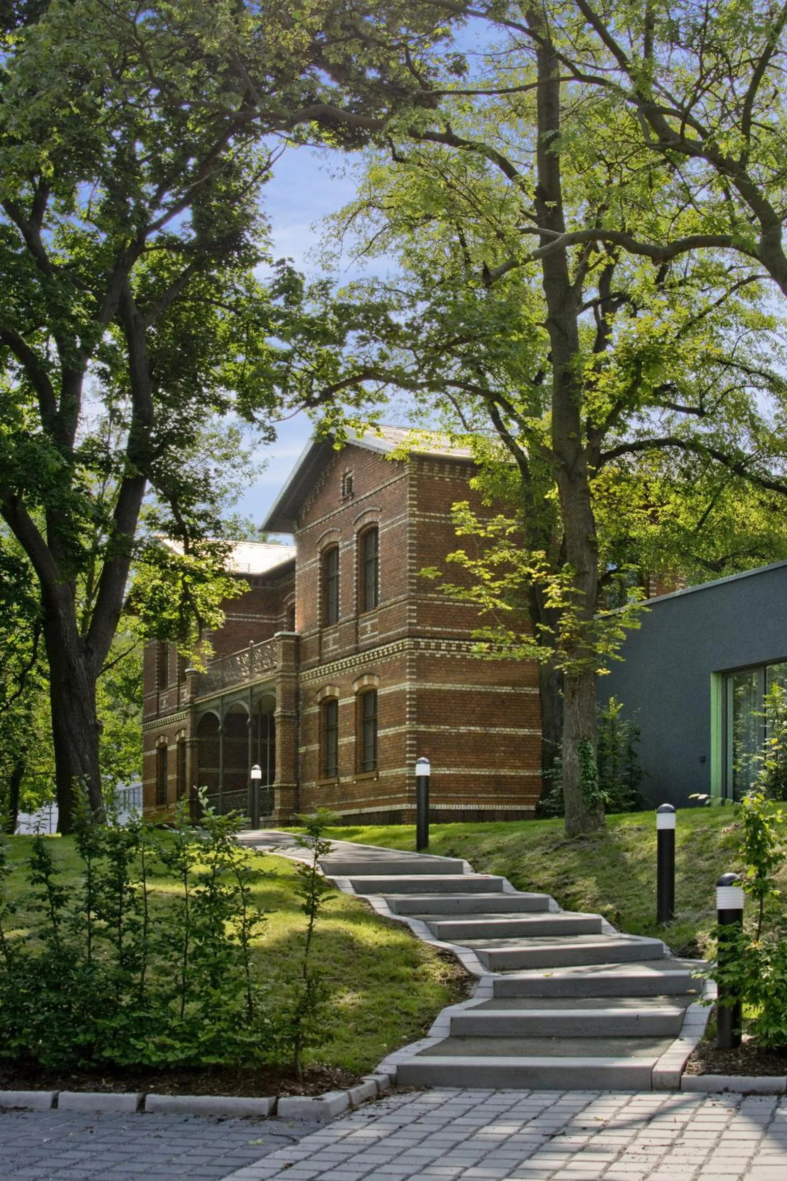Facade/entrance in Boardinghaus Weinberg Campus
