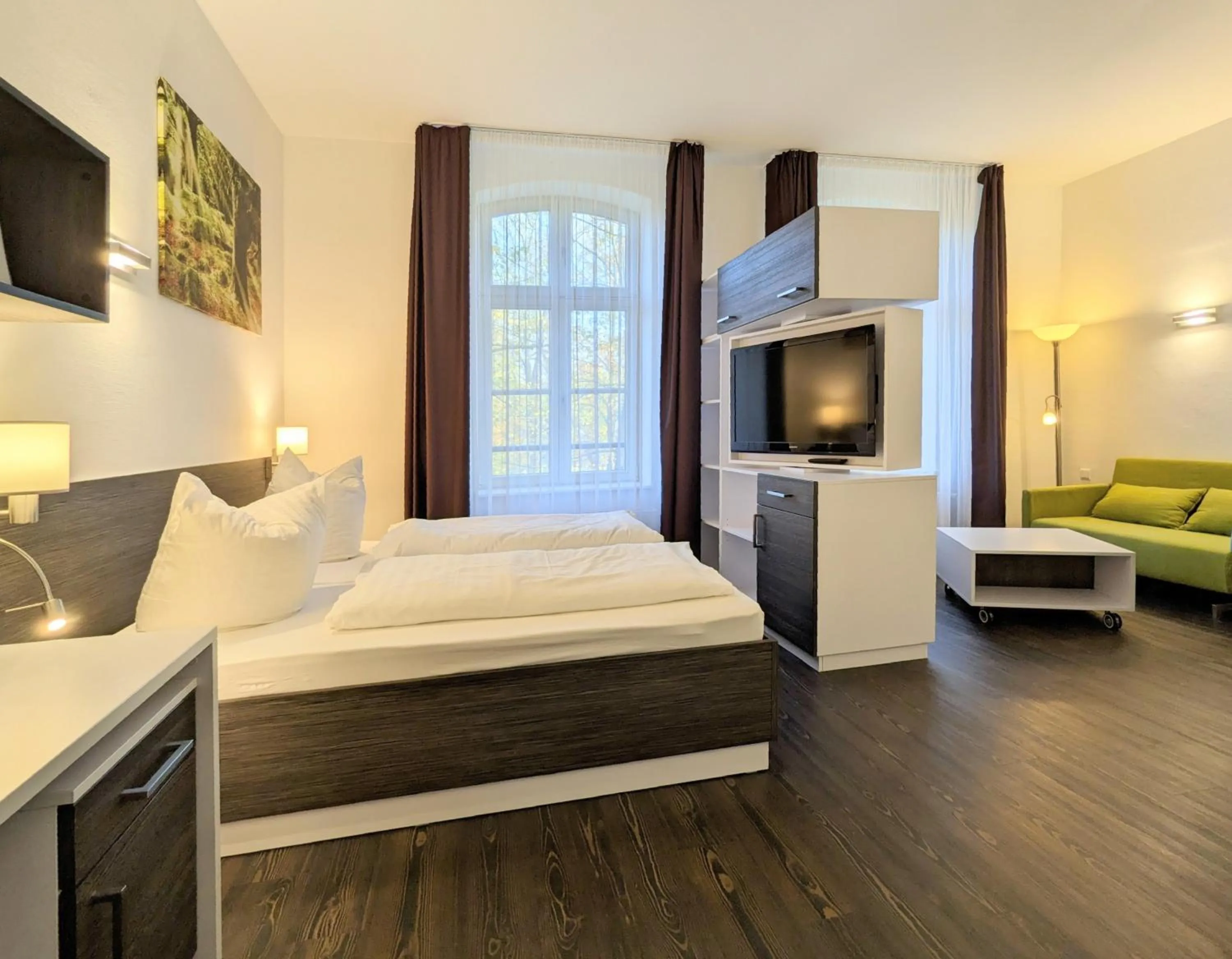 Bed in Boardinghaus Weinberg Campus