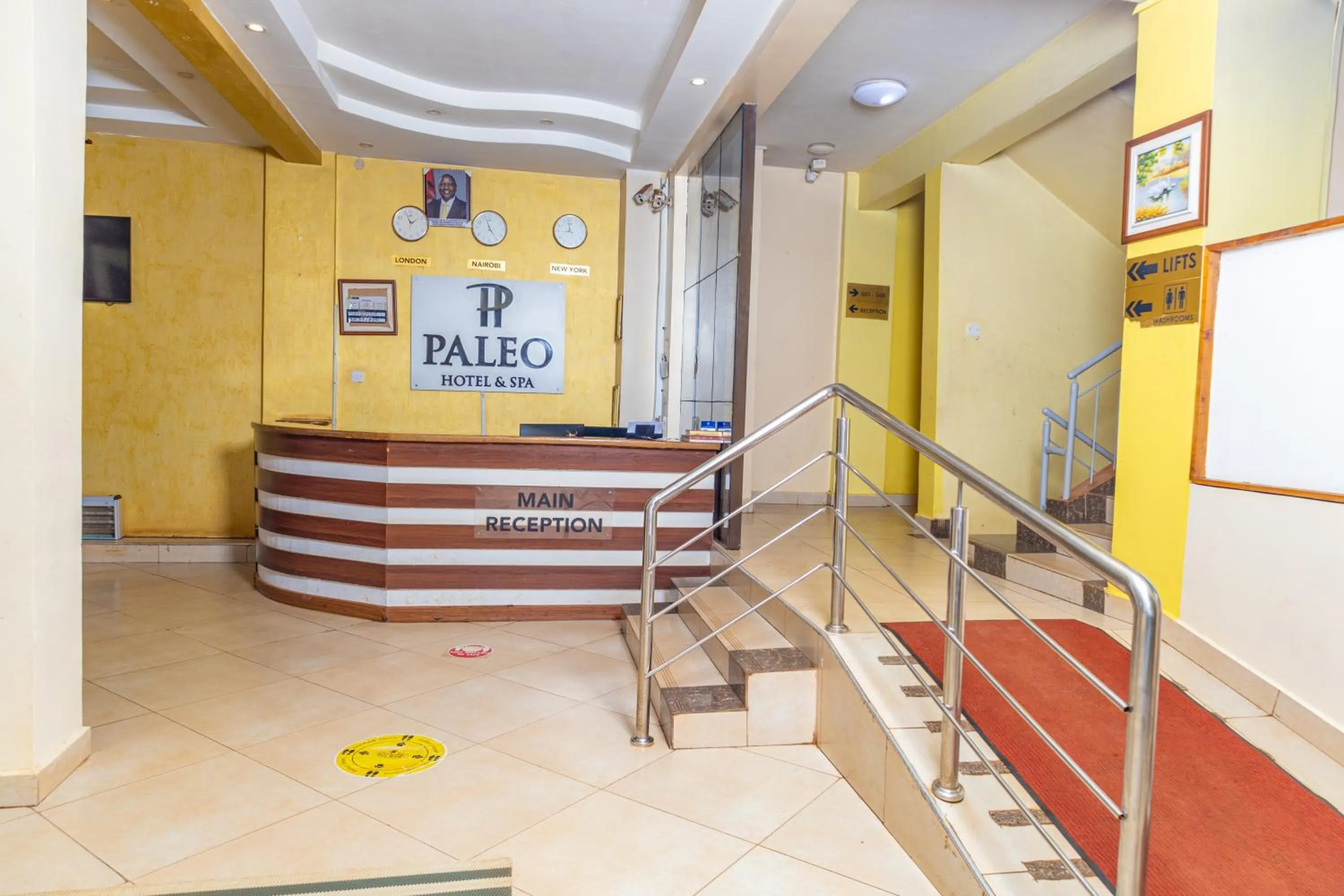 Lobby or reception in Paleo Hotel and Spa, Thika