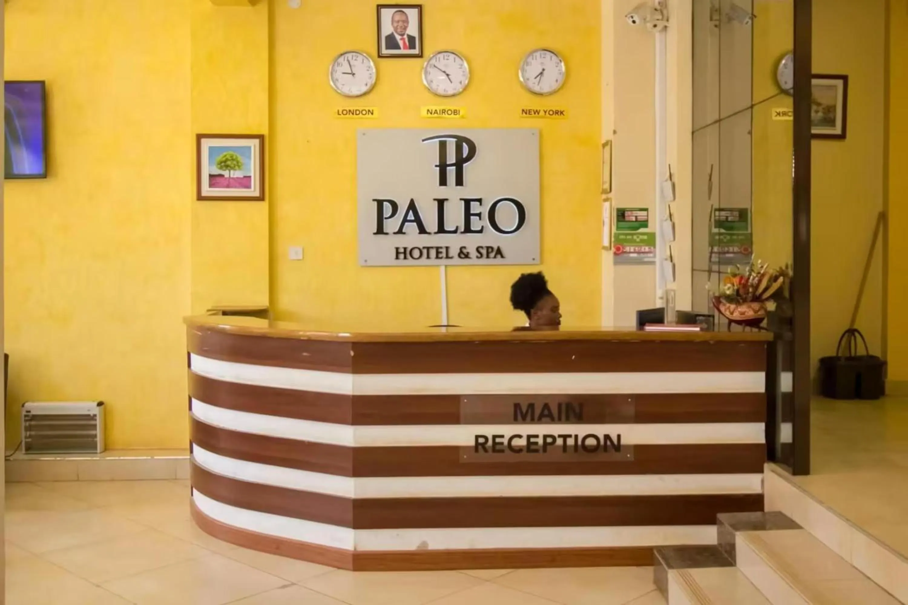 Lobby or reception in Paleo Hotel and Spa, Thika
