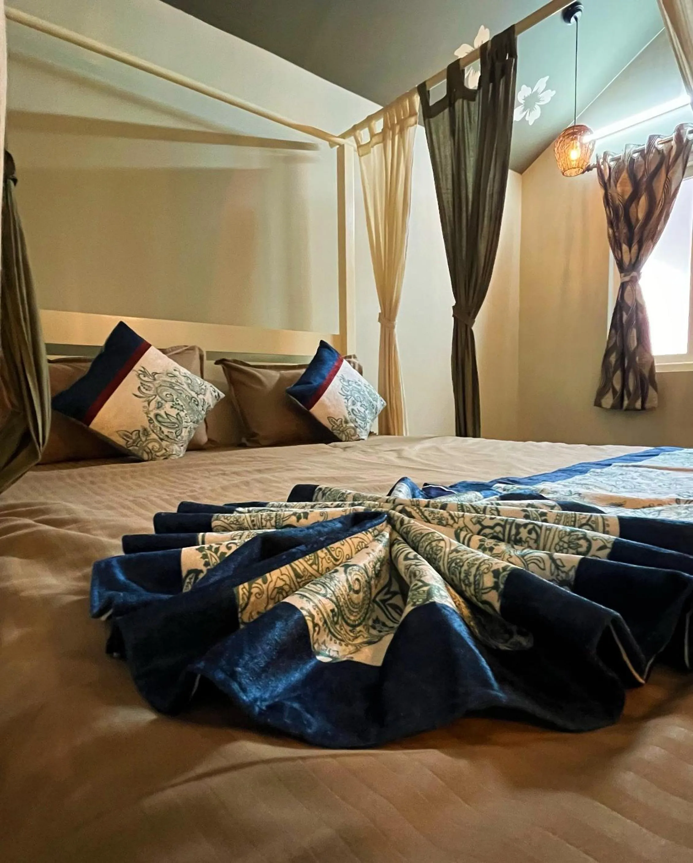 Bed in The Village Resort