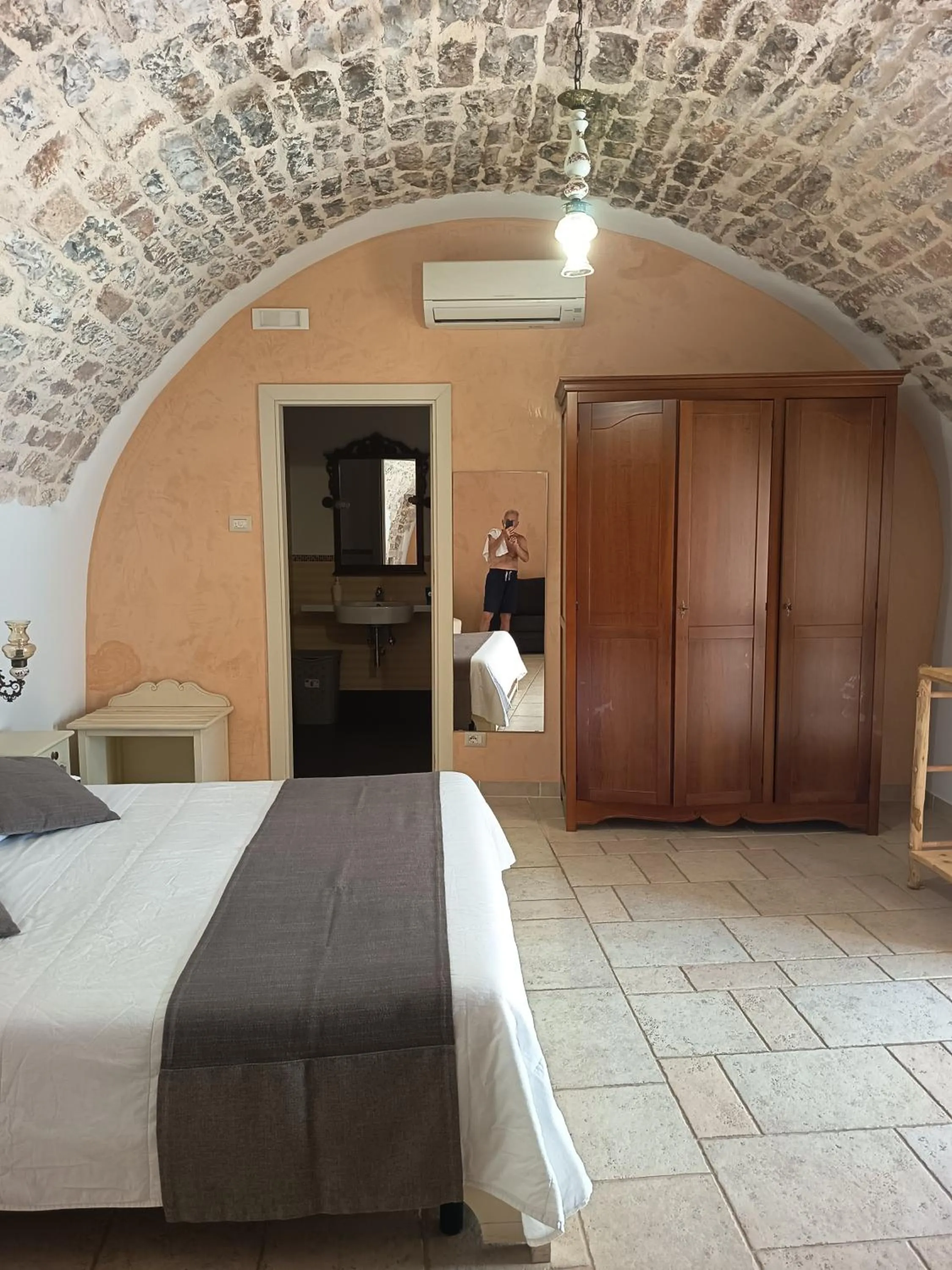 Bedroom, Bed in B&B Il Mulino del Monastero