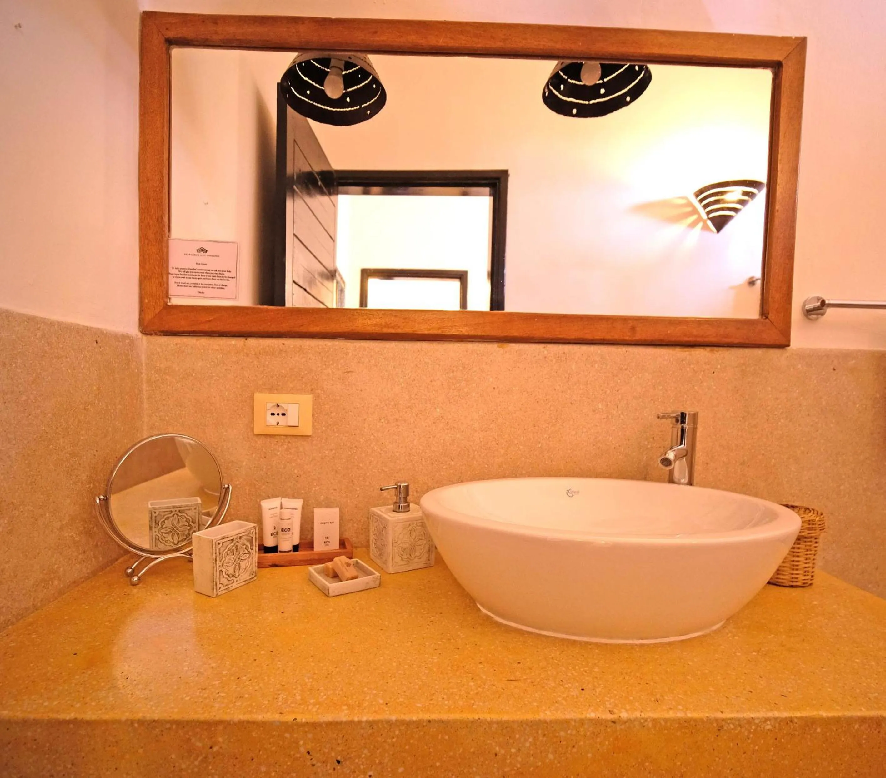 Bathroom in Pongwe Bay Resort
