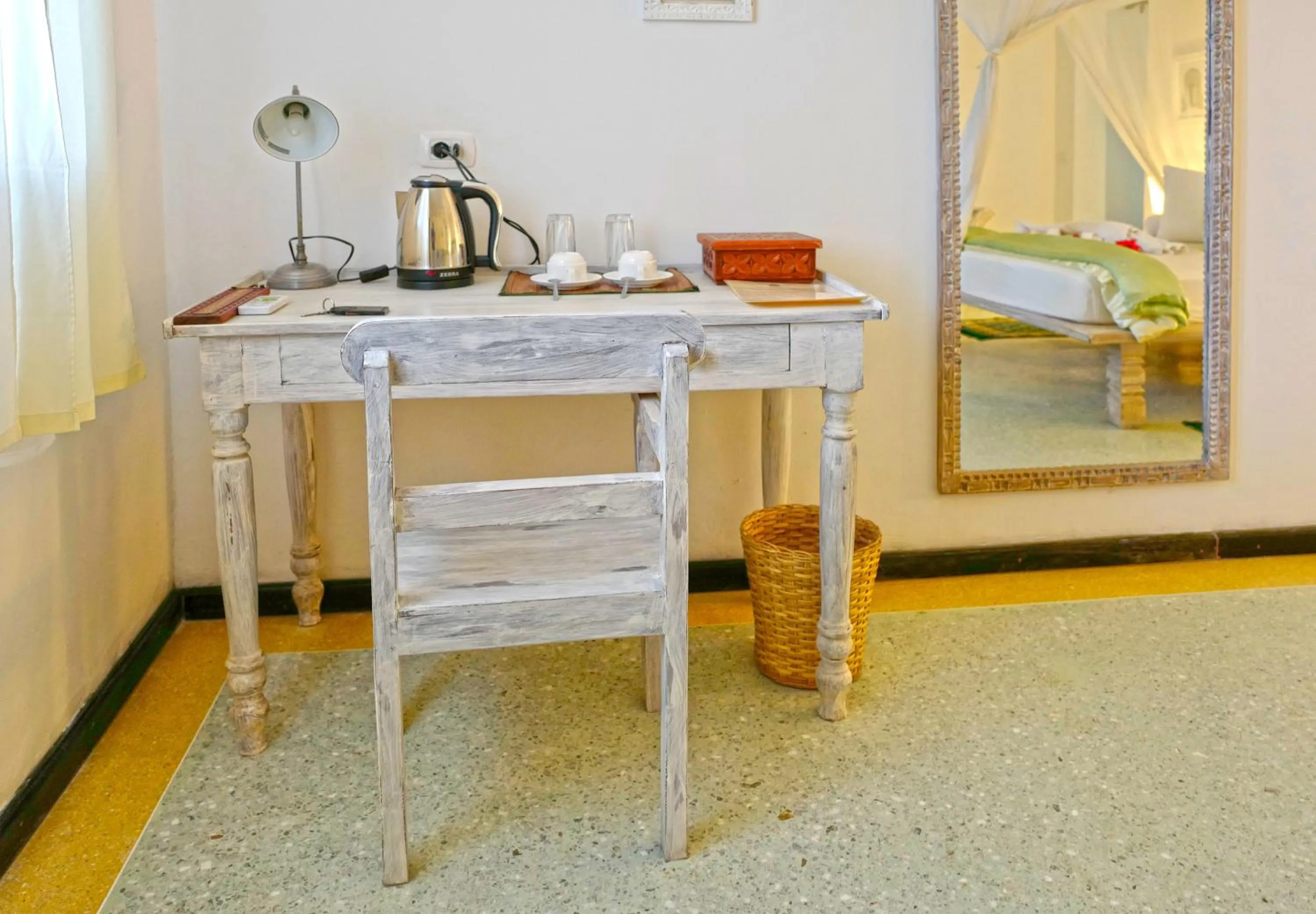 Coffee/tea facilities in Pongwe Bay Resort