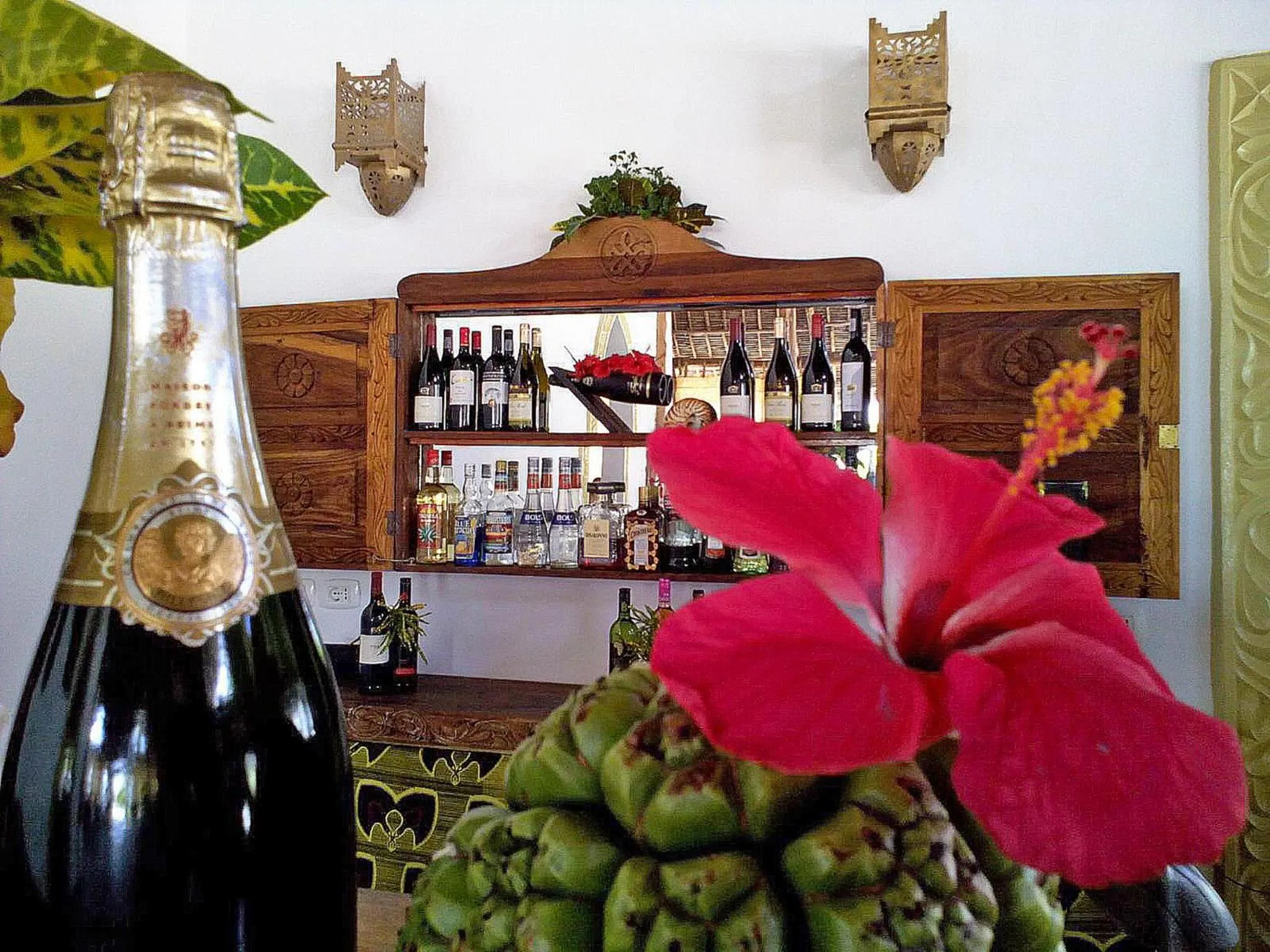 Lounge or bar in Pongwe Bay Resort