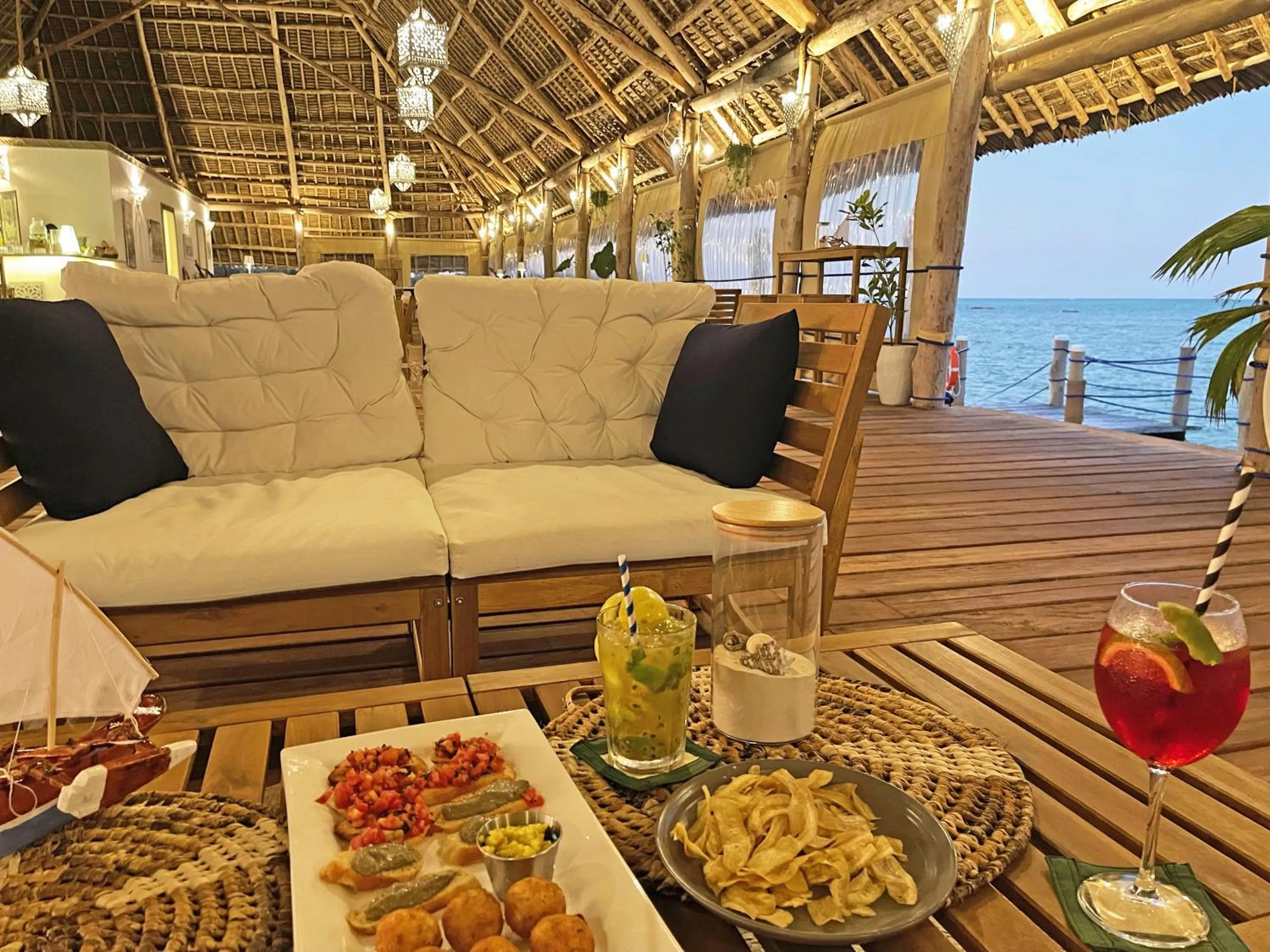 Lounge or bar in Pongwe Bay Resort