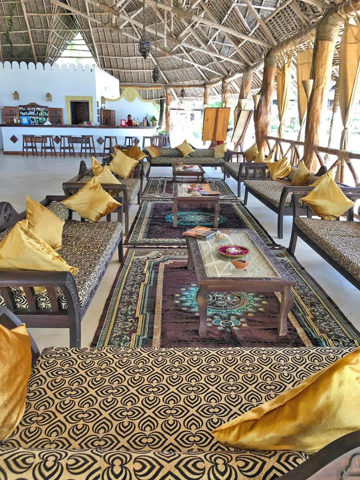 Lounge or bar in Pongwe Bay Resort