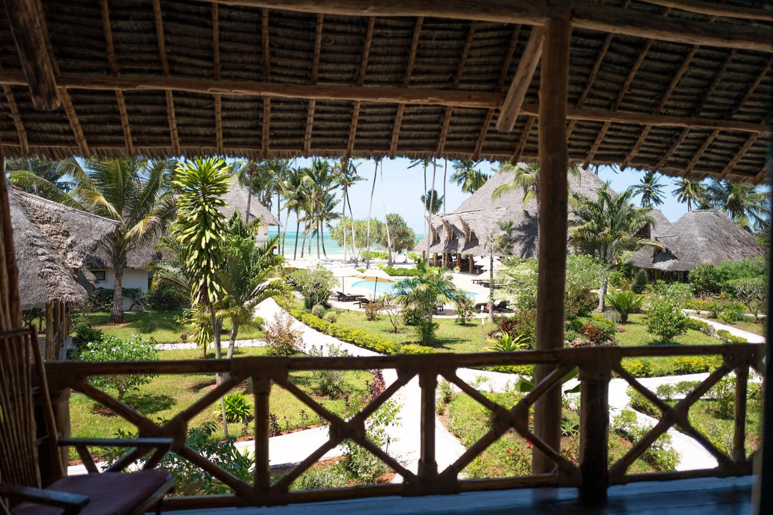 Balcony/Terrace in Pongwe Bay Resort