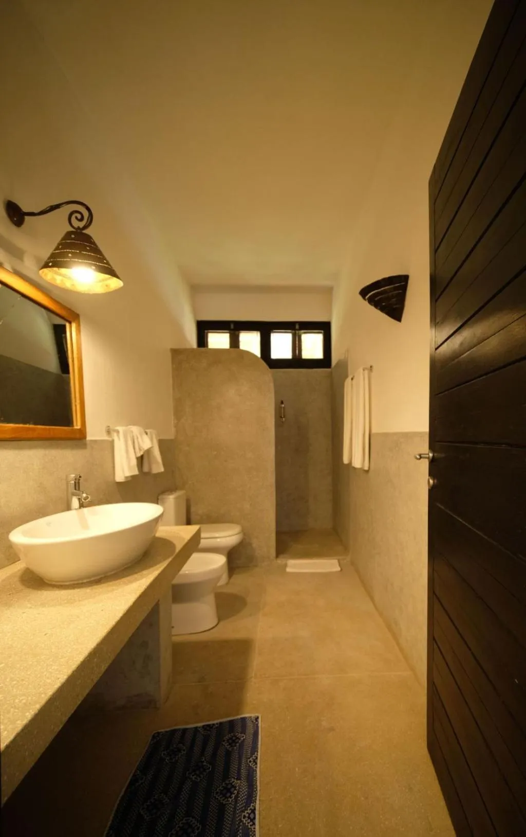 Bathroom in Pongwe Bay Resort
