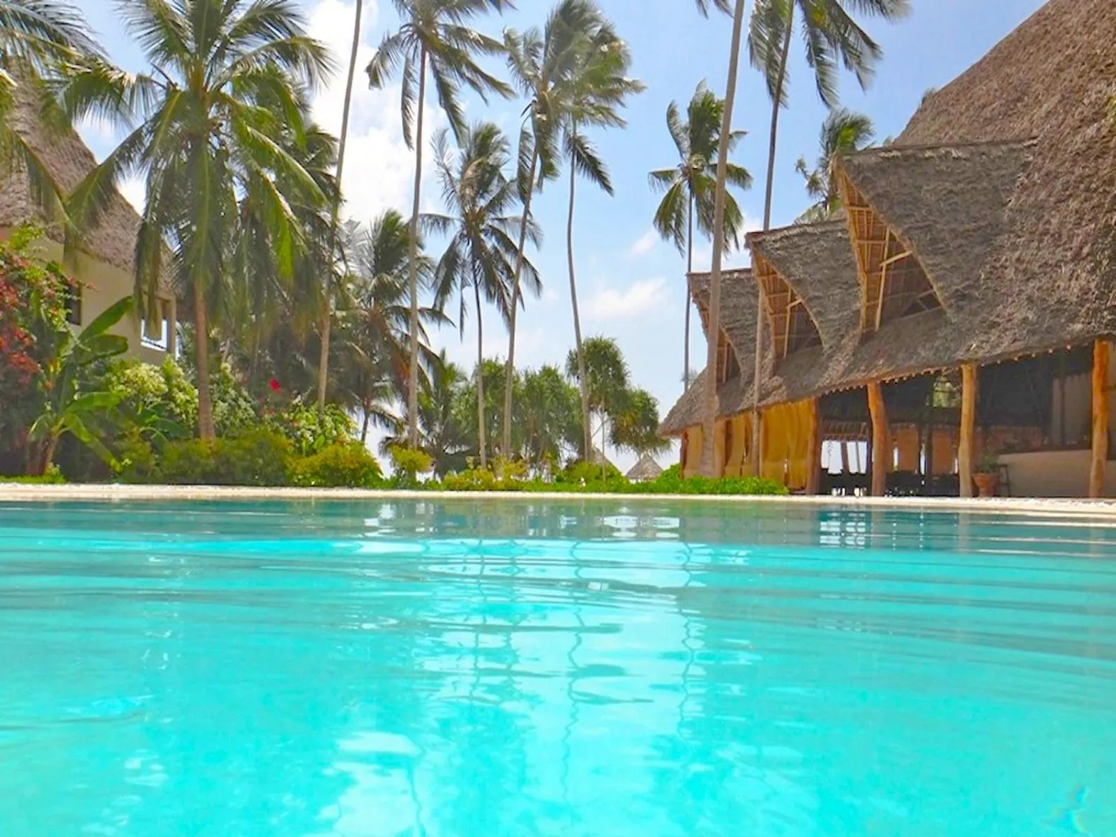 Swimming pool in Pongwe Bay Resort