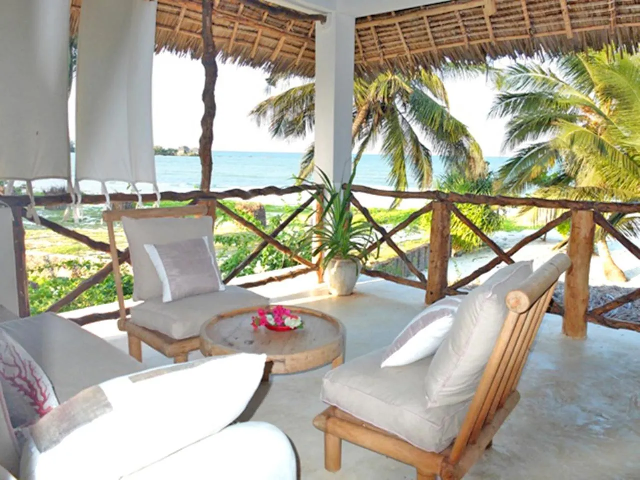 Balcony/Terrace in Pongwe Bay Resort