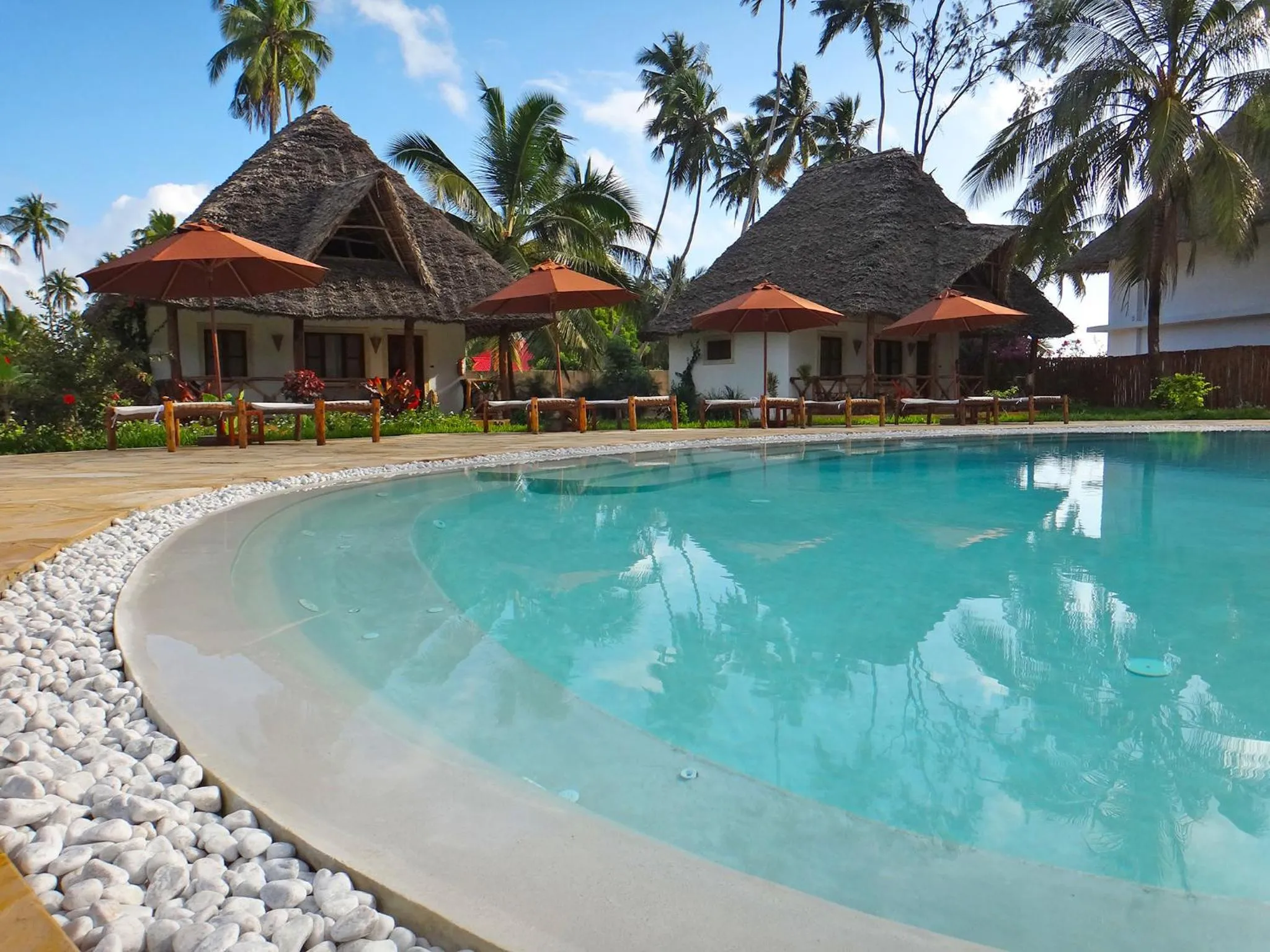 Swimming pool in Pongwe Bay Resort