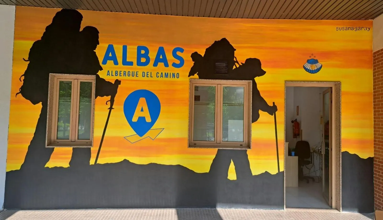 Facade/entrance in Albergue Albas EXCLUSIVO para Peregrinos