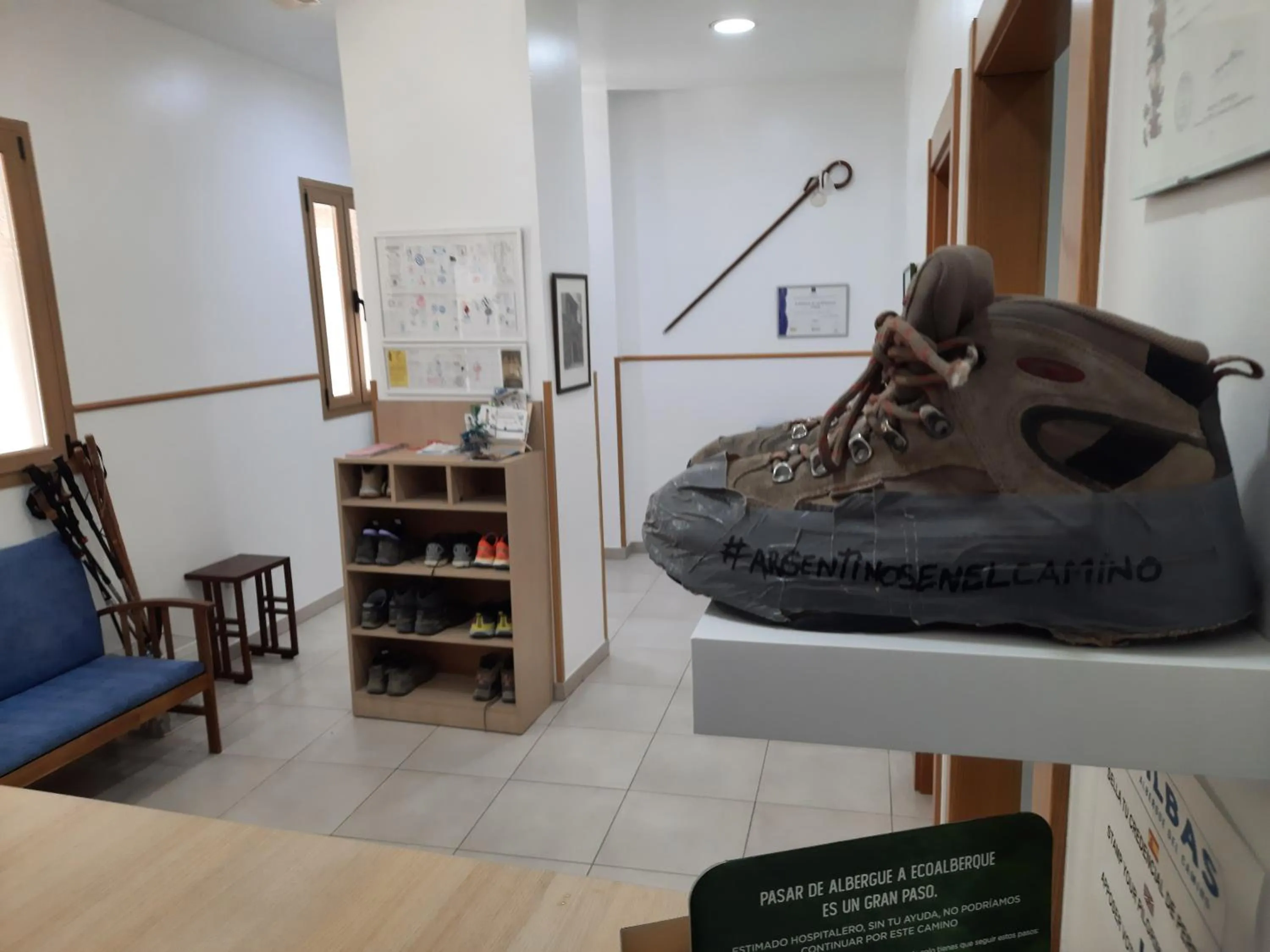 Lobby or reception in Albergue Albas EXCLUSIVO para Peregrinos