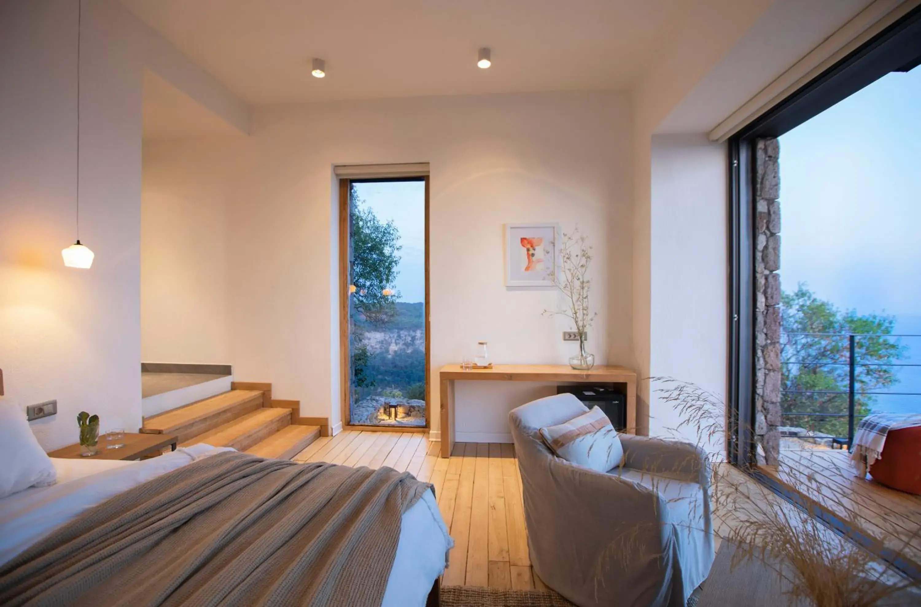 Deluxe Double Room with Bath in Momos Otel Deluxe Double Room with Bath in Momos Otel