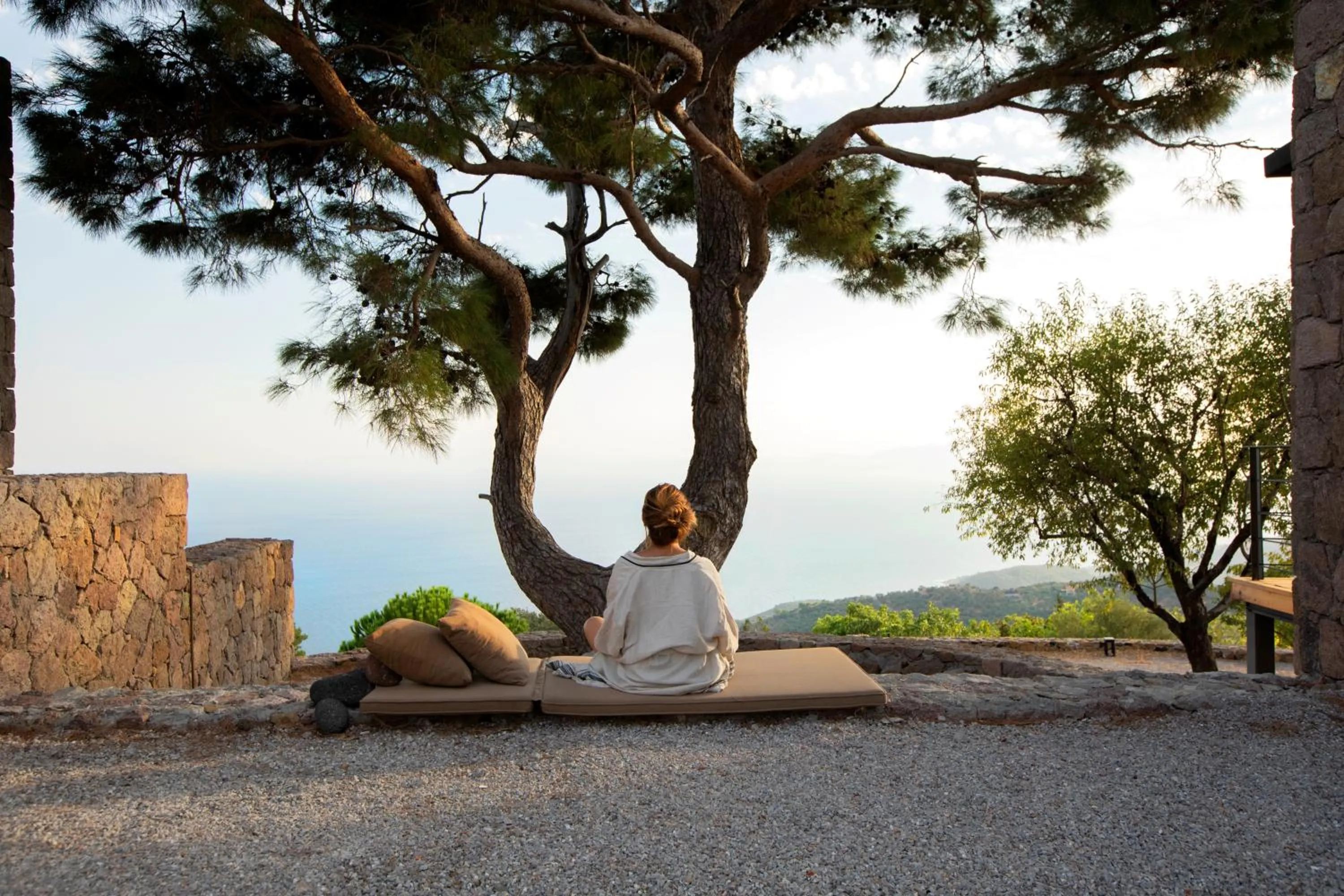 Garden in Momos Otel