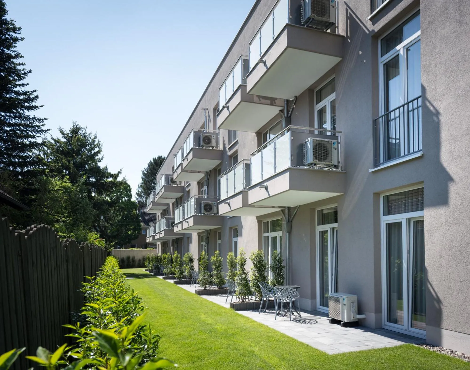 Property building in Atrium Apart Hotel Brühl
