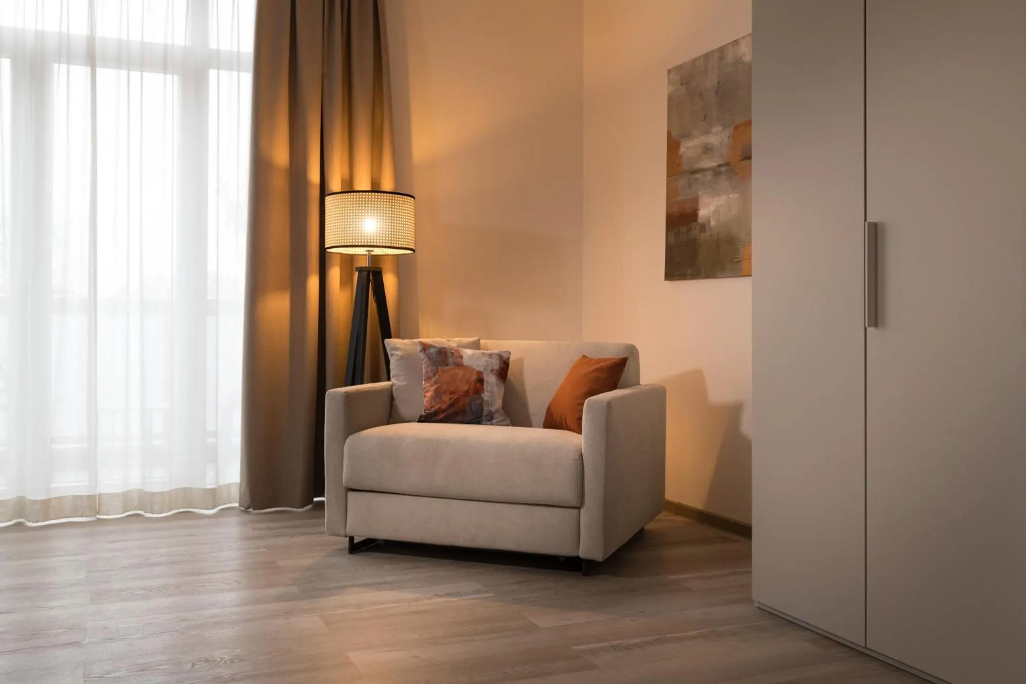 Photo of the whole room in Atrium Apart Hotel Brühl