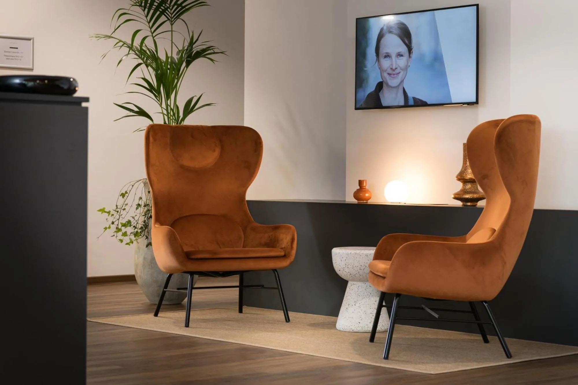 Lobby or reception in Atrium Apart Hotel Brühl