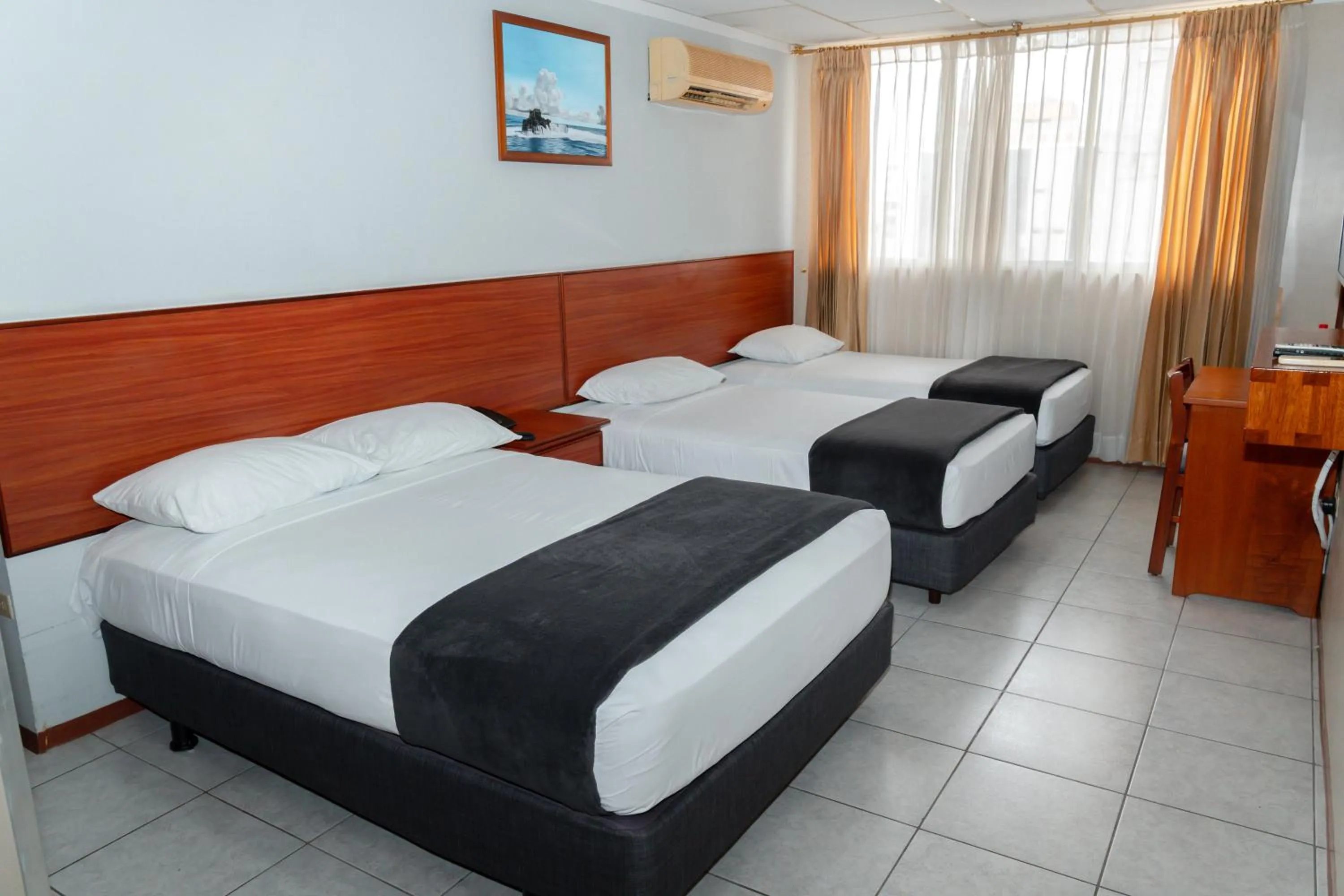 Bed in Grand Hotel Machala