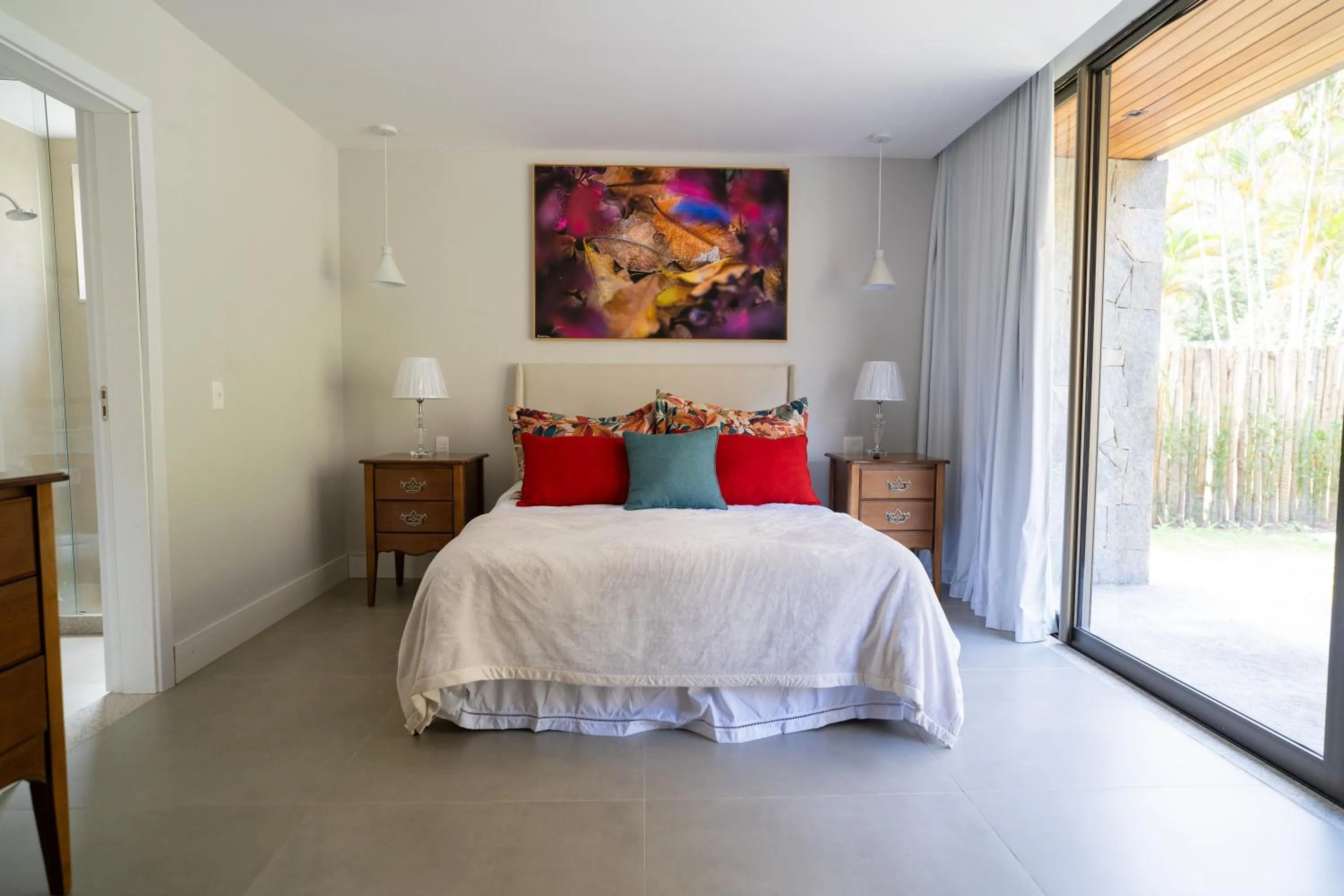 Bed in Locanda della Mimosa