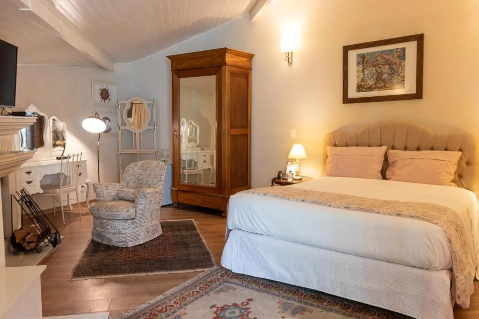 Bed in Locanda della Mimosa