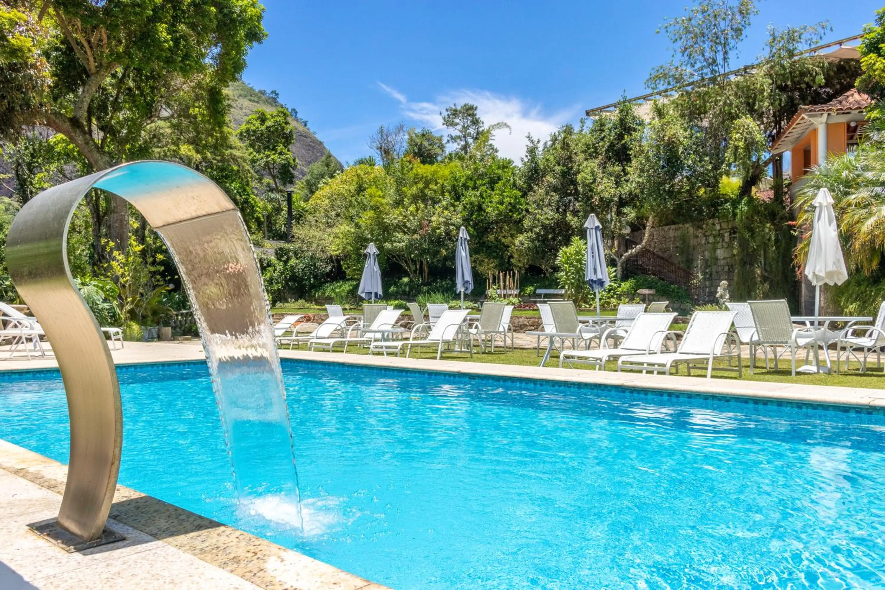 Pool view in Locanda della Mimosa