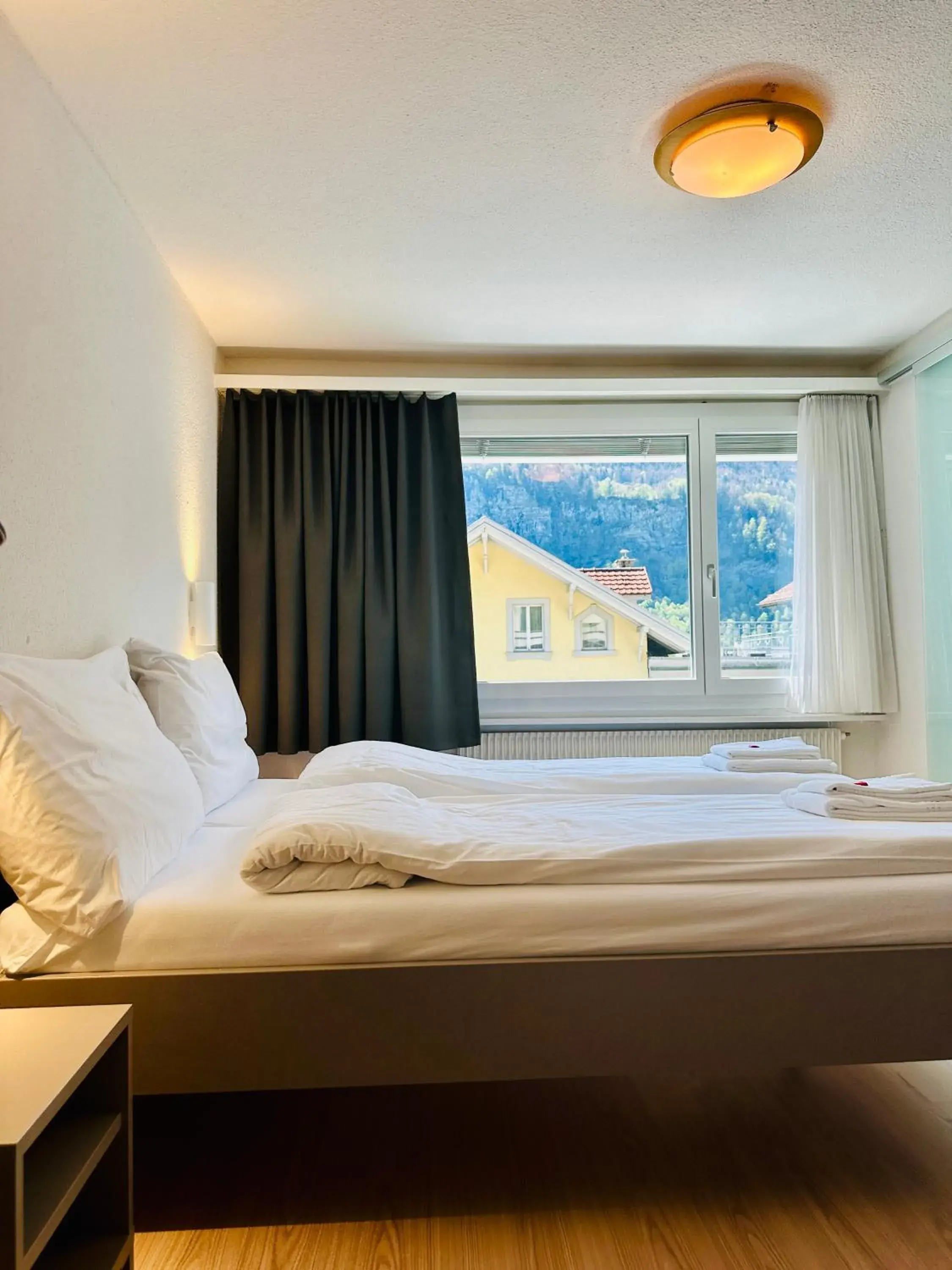 Budget Double Room in Hotel Rebstock Meiringen Budget Double Room in Hotel Rebstock Meiringen
