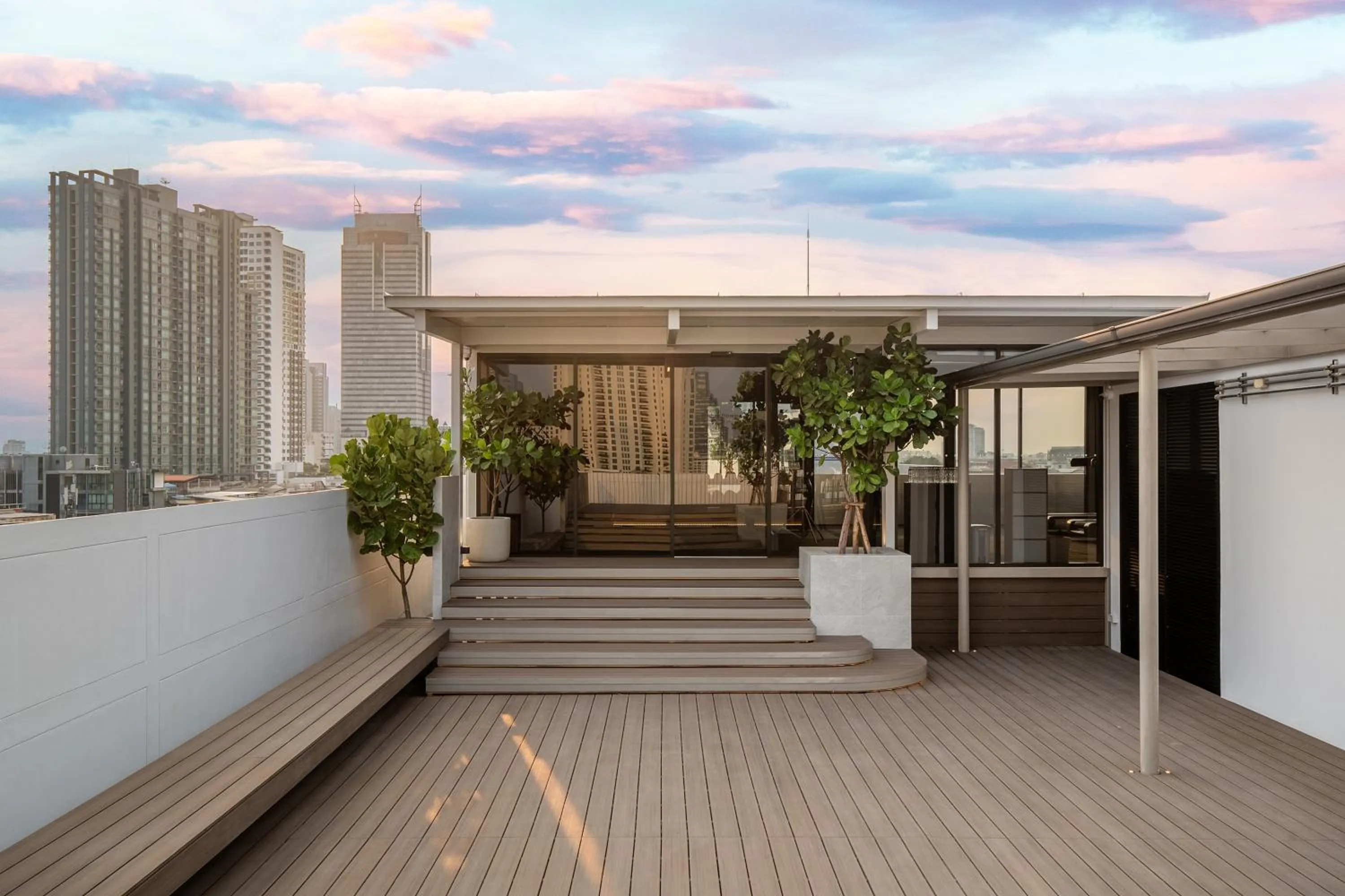 Balcony/Terrace in Saan Hotel Sathorn