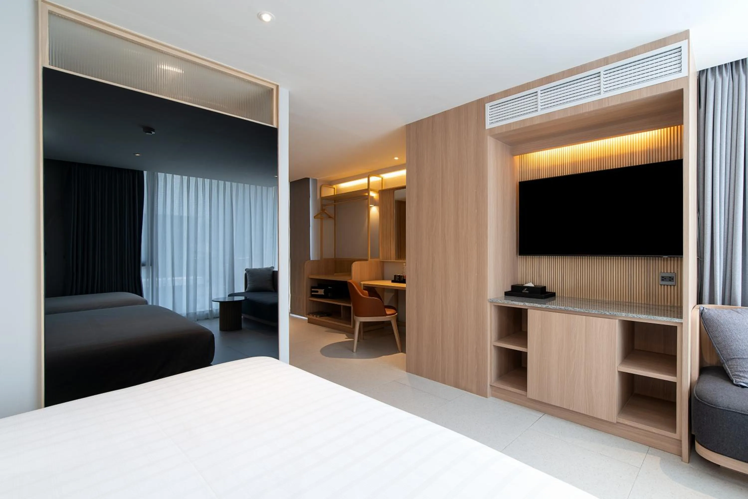 Bedroom, Bed in Saan Hotel Sathorn