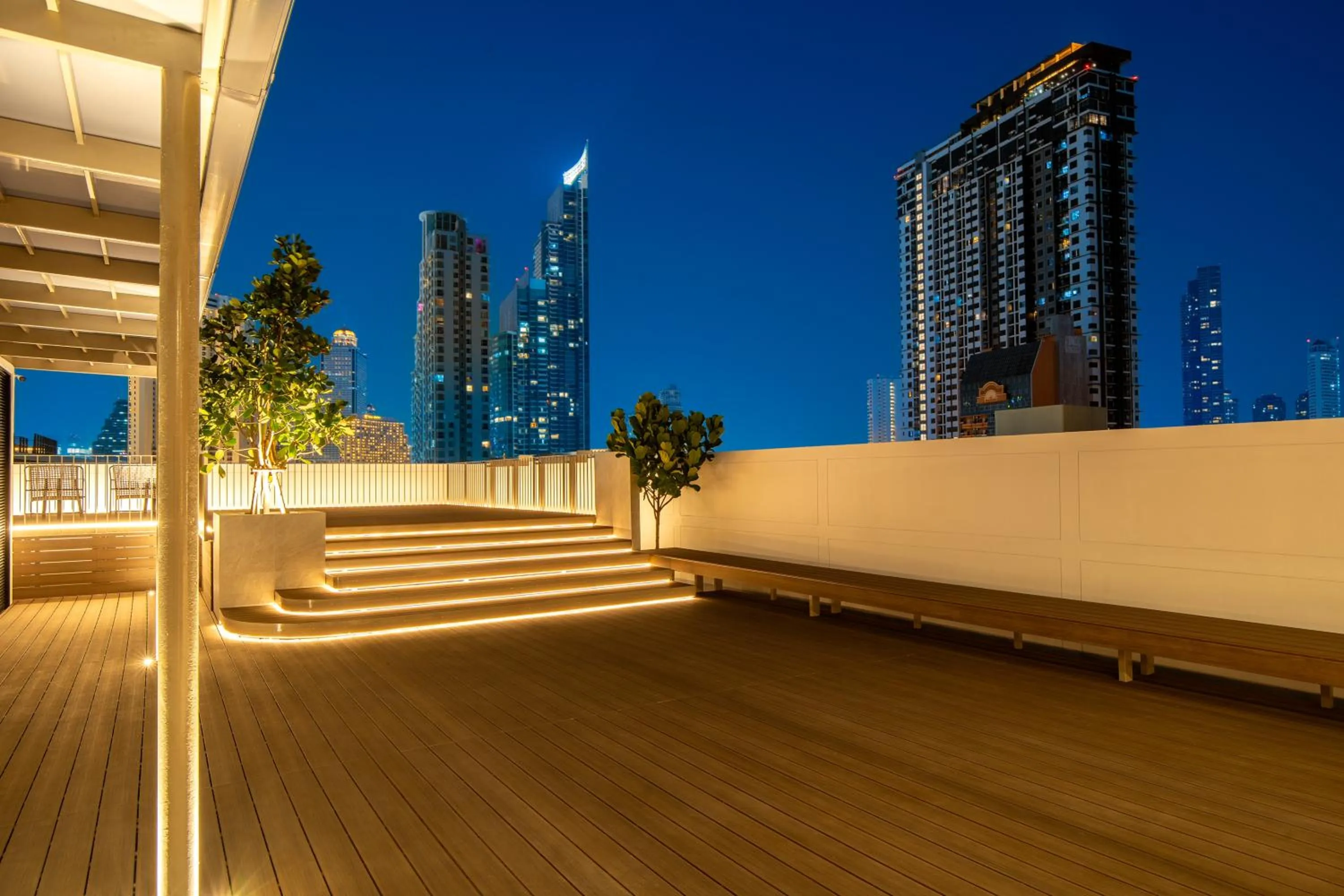 Balcony/Terrace in Saan Hotel Sathorn