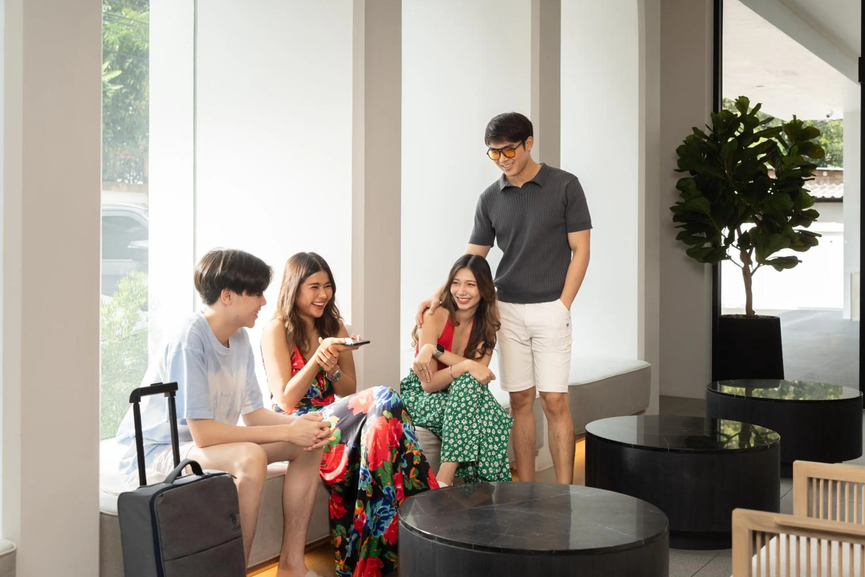 Lobby or reception in Saan Hotel Sathorn