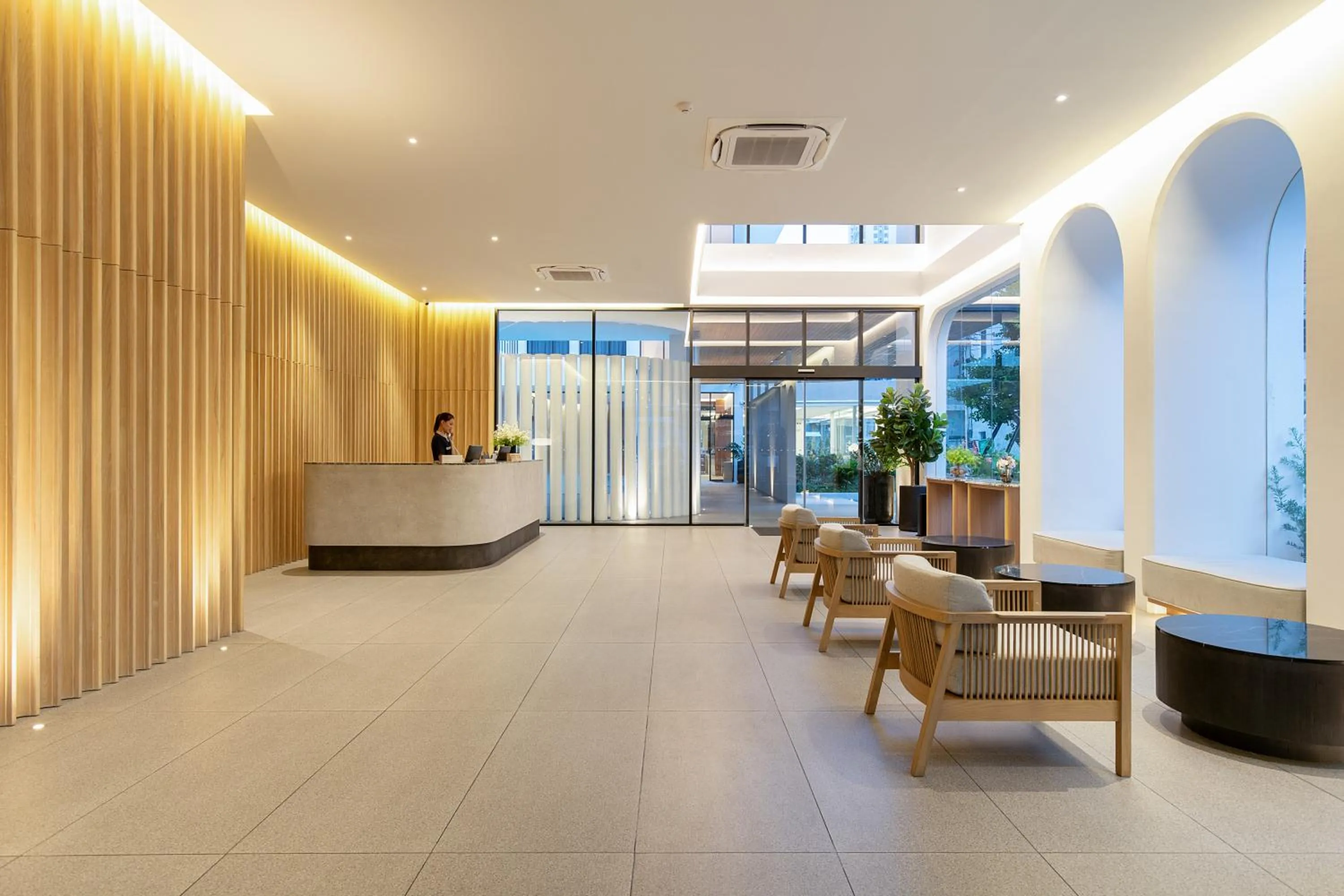 Lobby or reception in Saan Hotel Sathorn