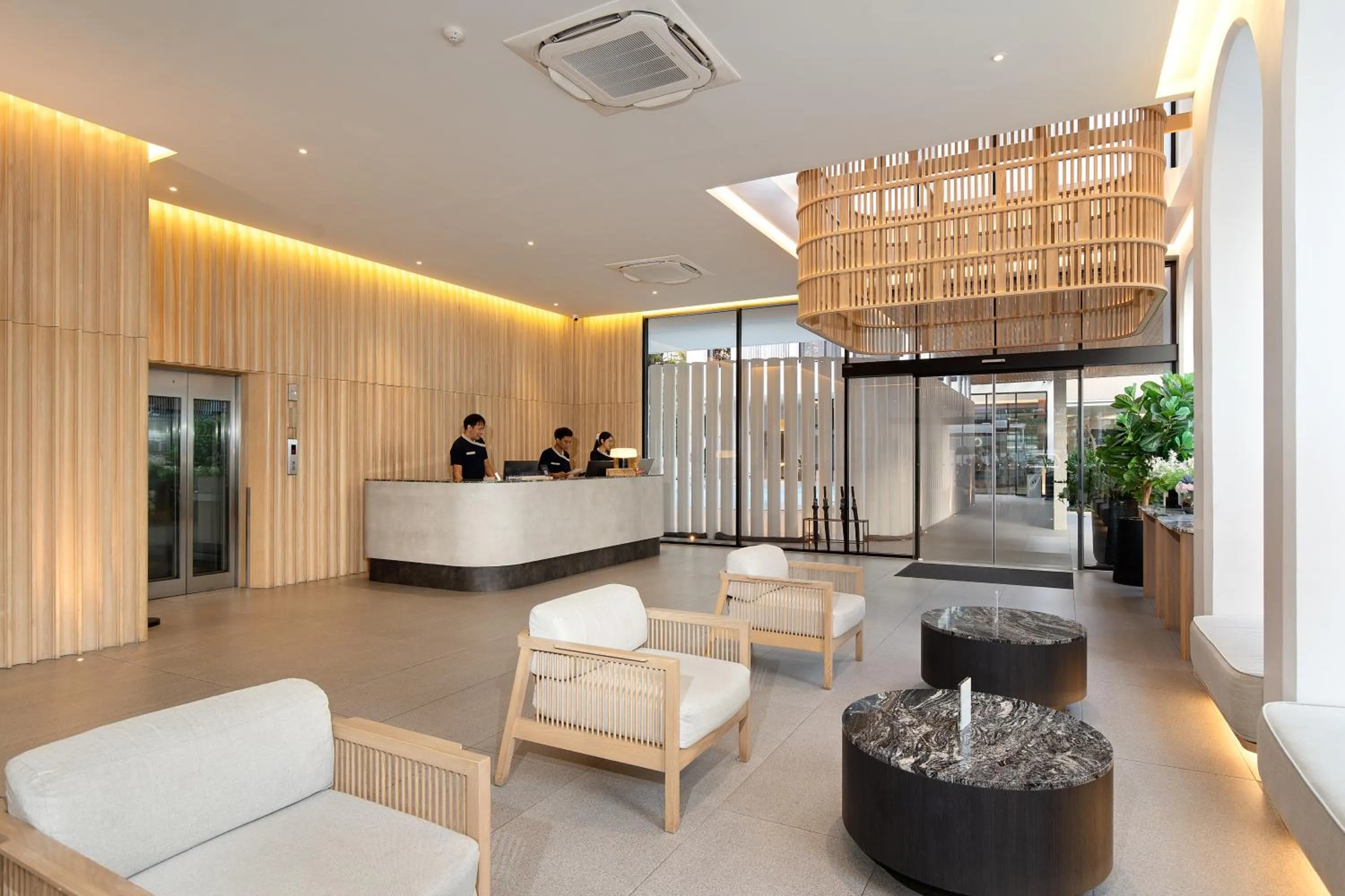 Lobby or reception in Saan Hotel Sathorn